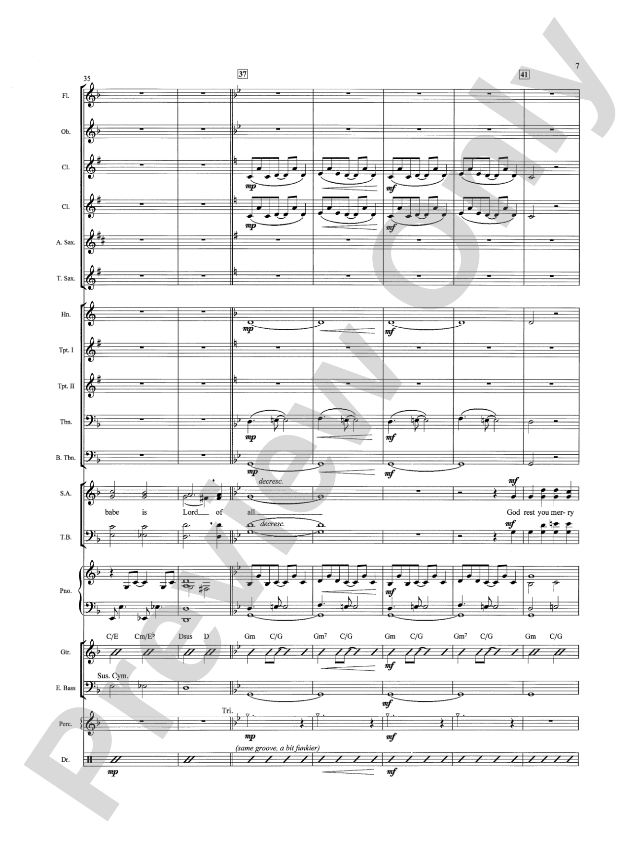 Merry Christmas to All (A Medley of Carols): Choral SoundPax