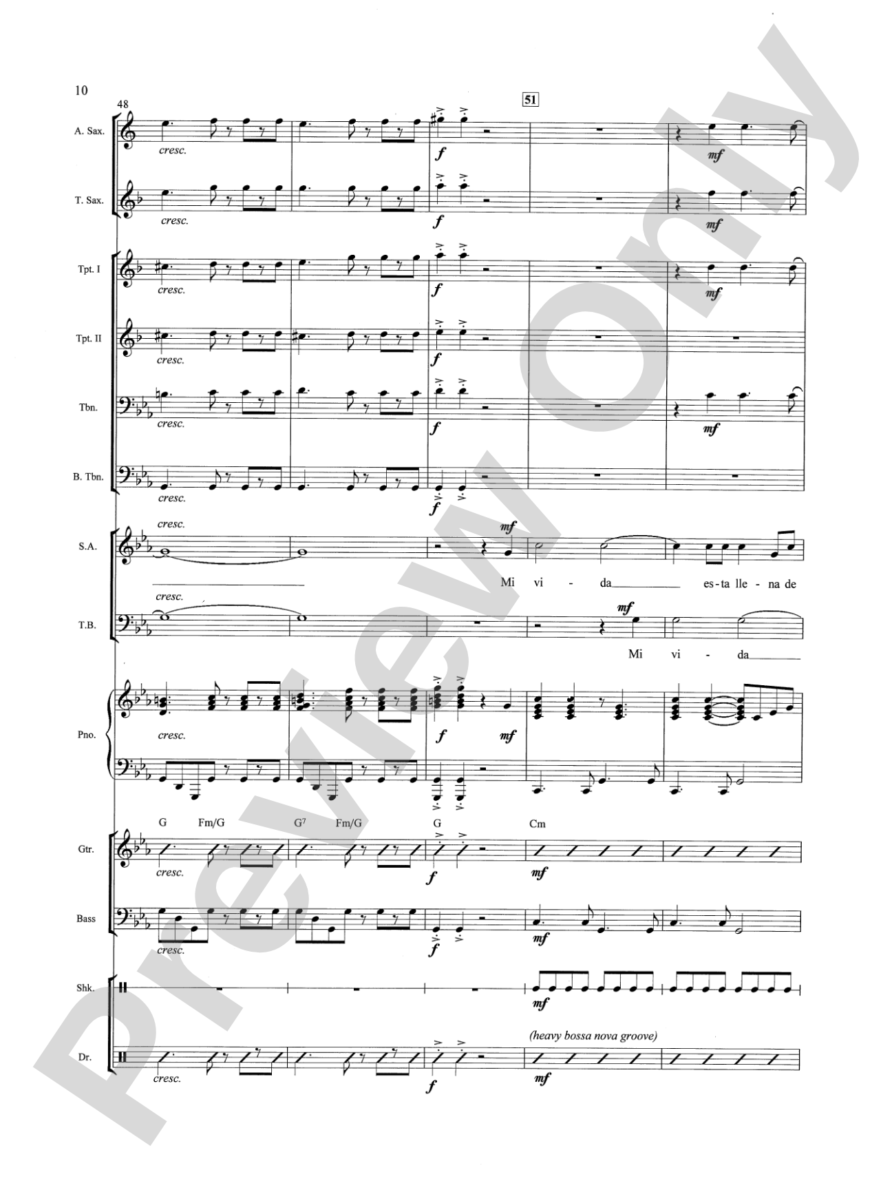 Mi Vida, Mi Canción (My Life, My Song): Choral SoundPax