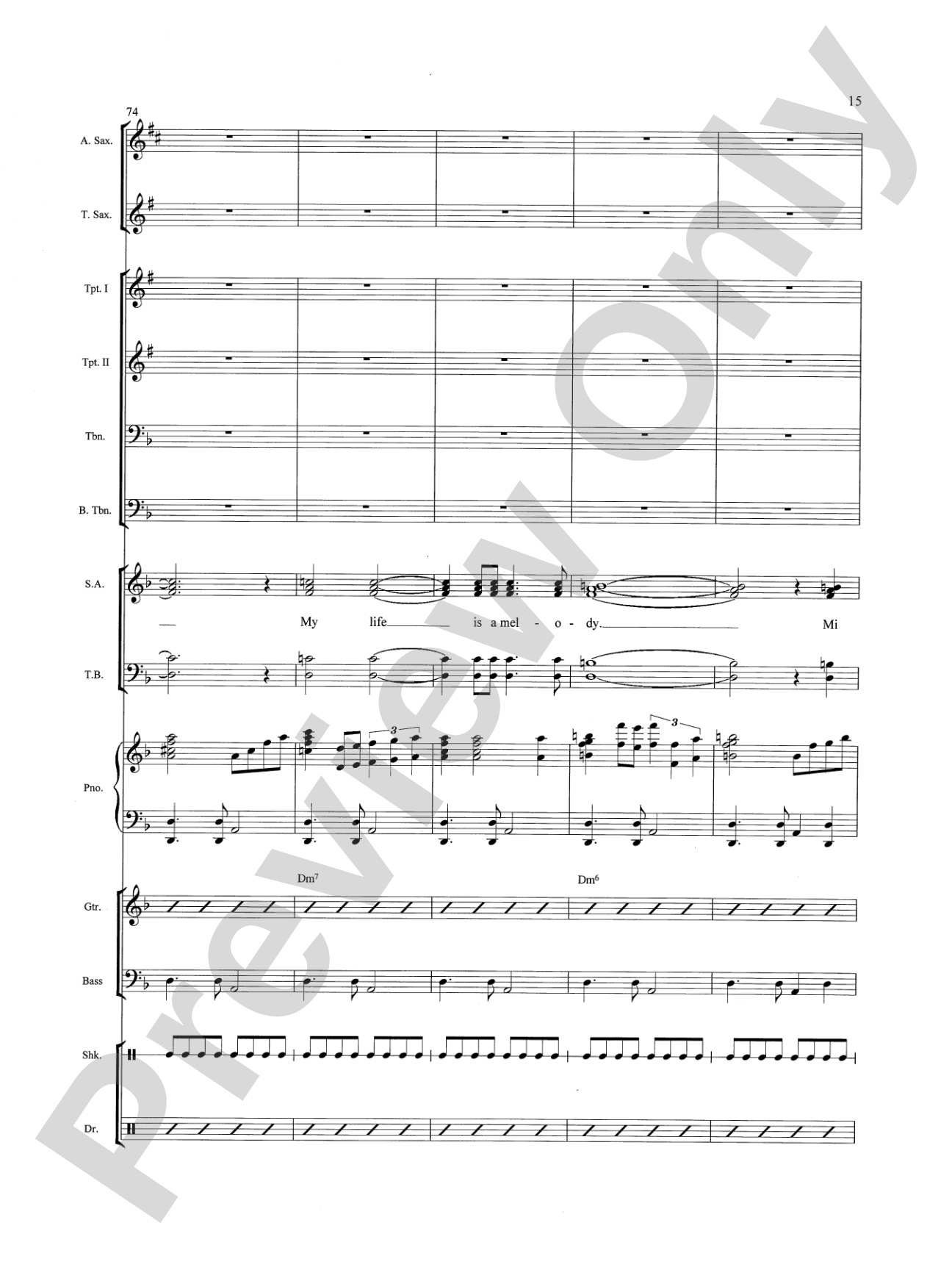 Mi Vida, Mi Canción (My Life, My Song): Choral SoundPax