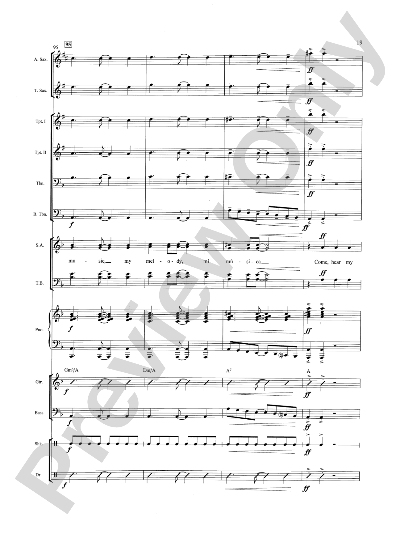 Mi Vida, Mi Canción (My Life, My Song): Choral SoundPax