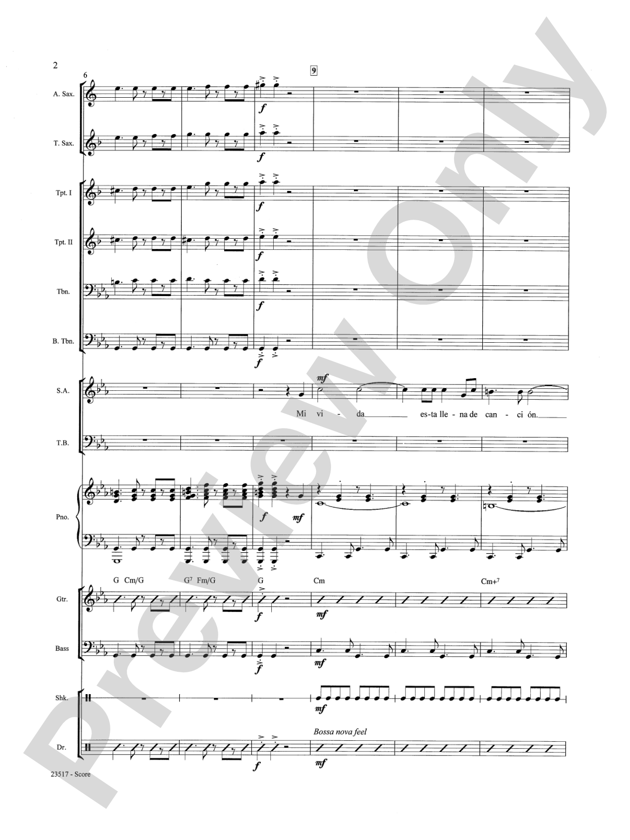 Mi Vida, Mi Canción (My Life, My Song): Choral SoundPax