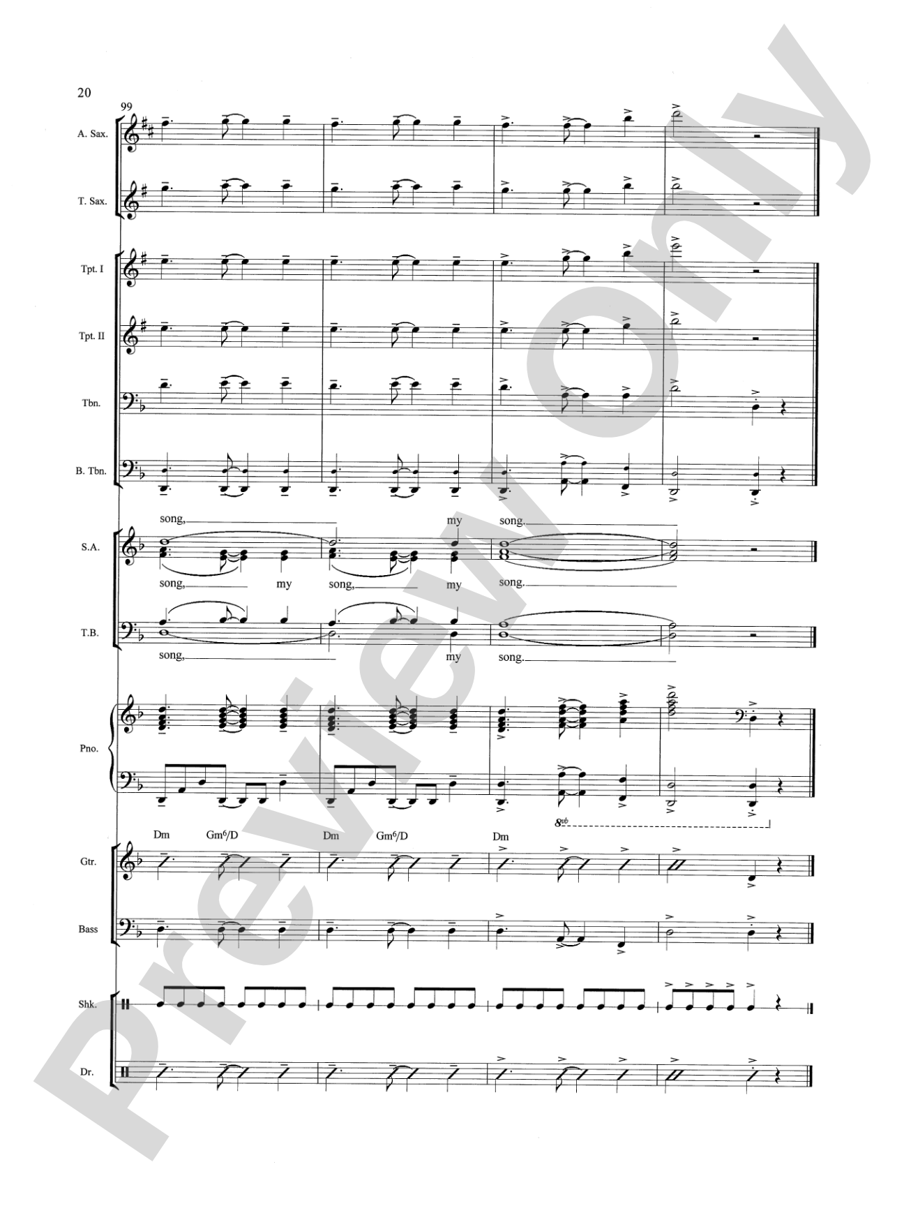 Mi Vida, Mi Canción (My Life, My Song): Choral SoundPax