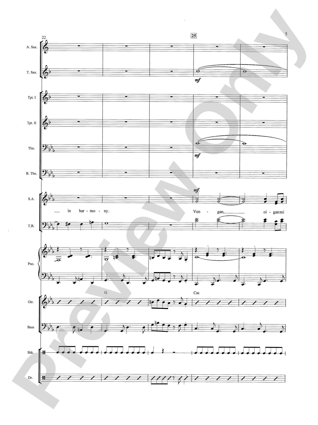 Mi Vida, Mi Canción (My Life, My Song): Choral SoundPax