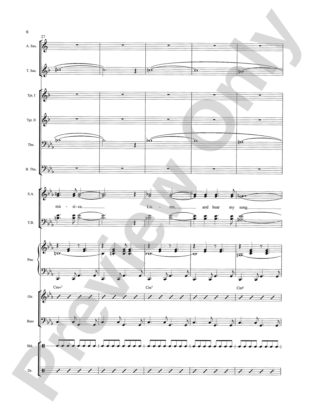 Mi Vida, Mi Canción (My Life, My Song): Choral SoundPax