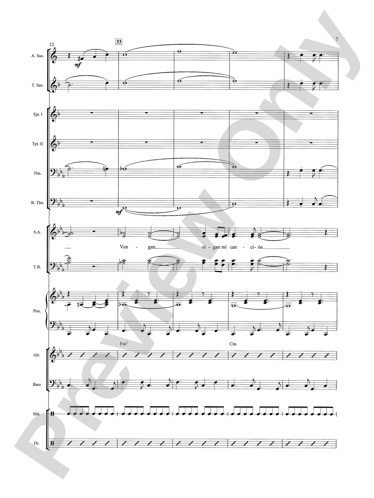 Mi Vida, Mi Canción (My Life, My Song): Choral SoundPax