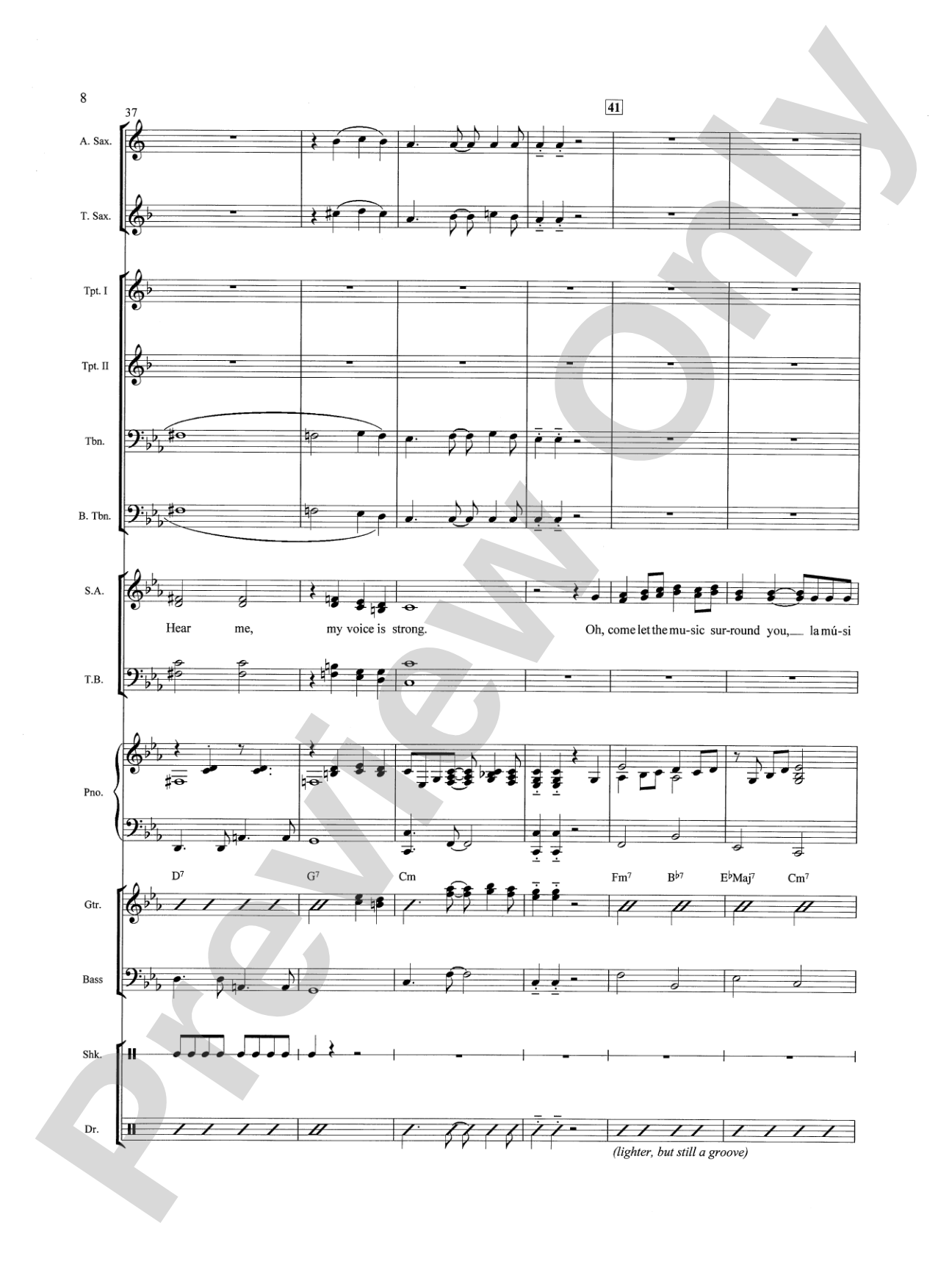 Mi Vida, Mi Canción (My Life, My Song): Choral SoundPax
