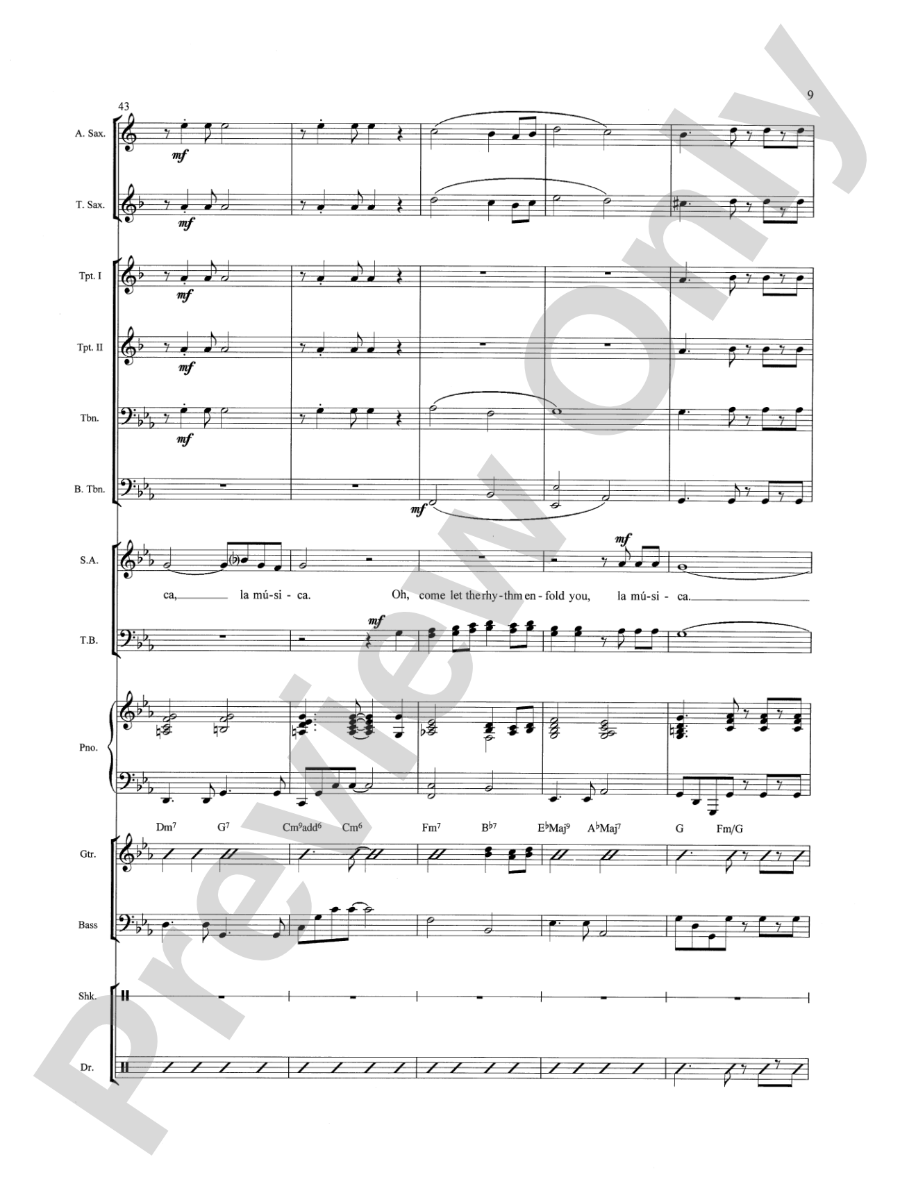 Mi Vida, Mi Canción (My Life, My Song): Choral SoundPax