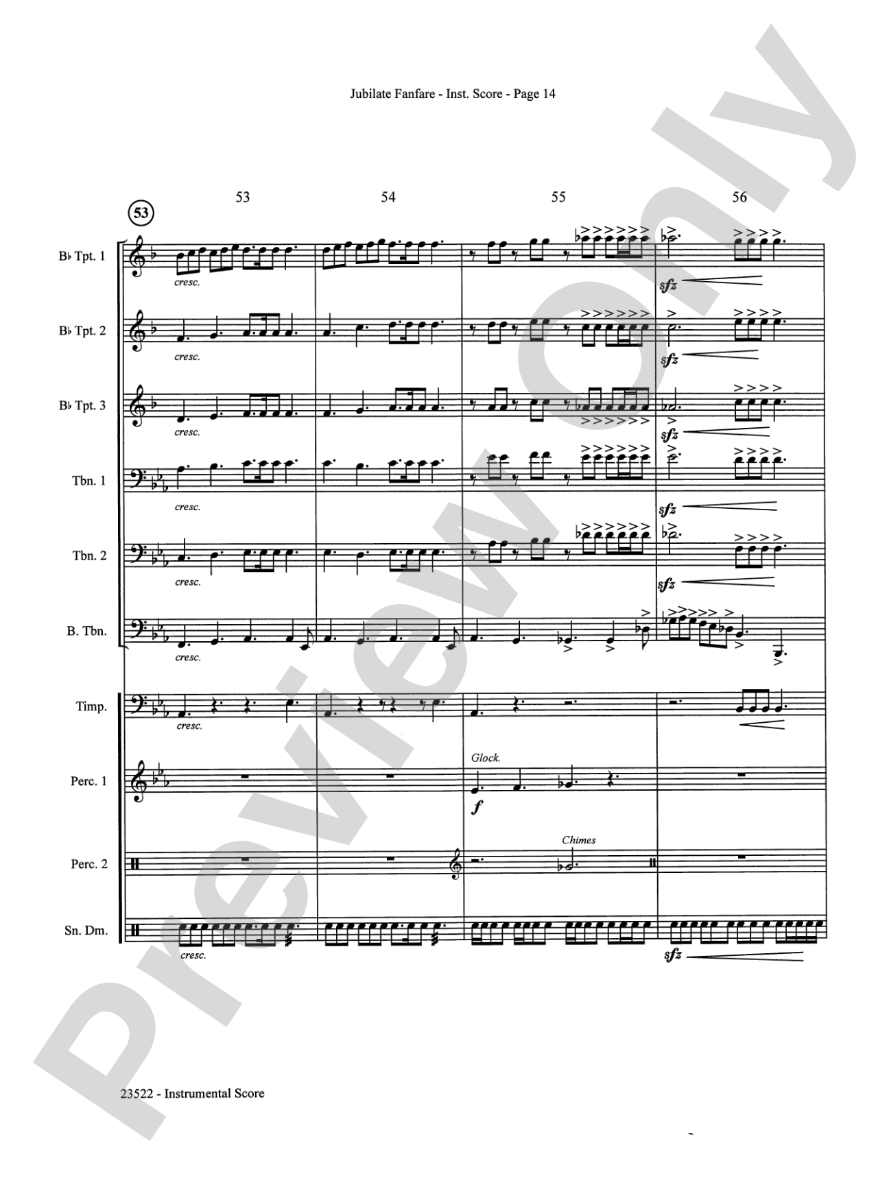 Jubilate Fanfare: Choral Octavo InstruPax