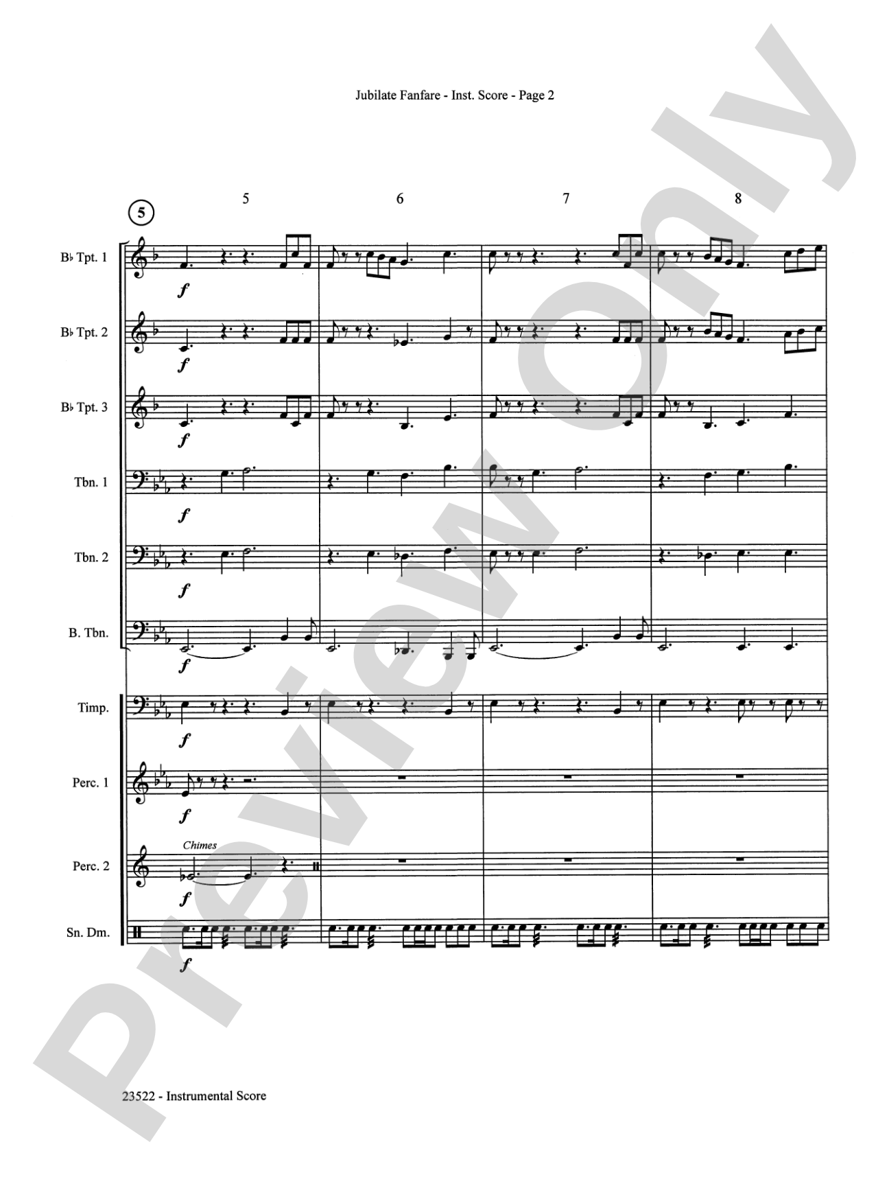 Jubilate Fanfare: Choral Octavo InstruPax