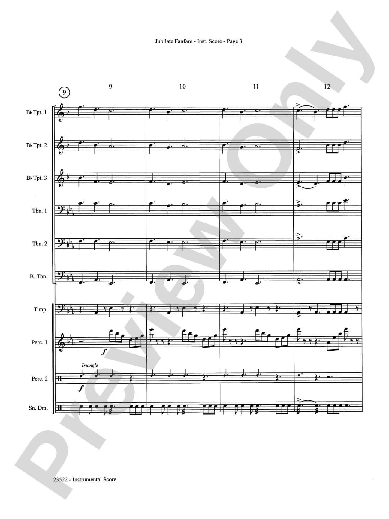 Jubilate Fanfare: Choral Octavo InstruPax