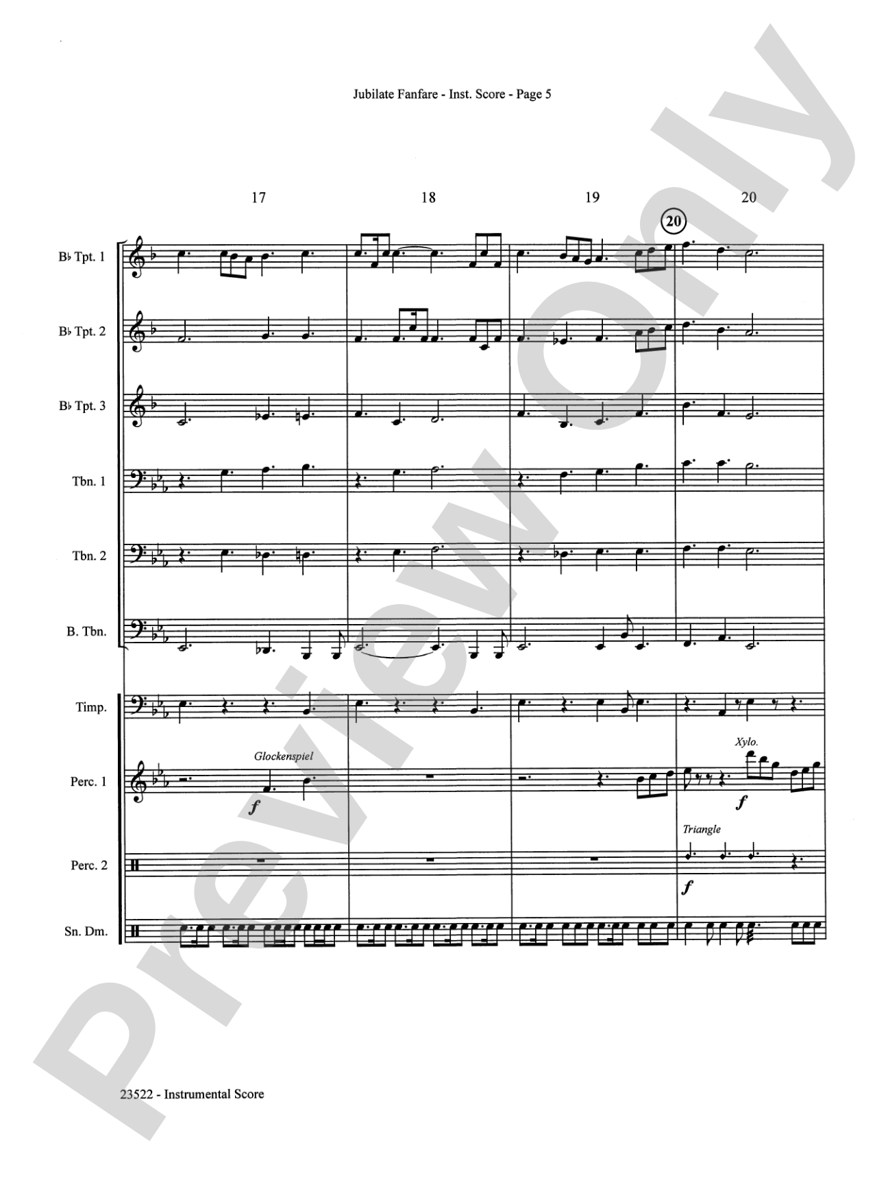Jubilate Fanfare: Choral Octavo InstruPax
