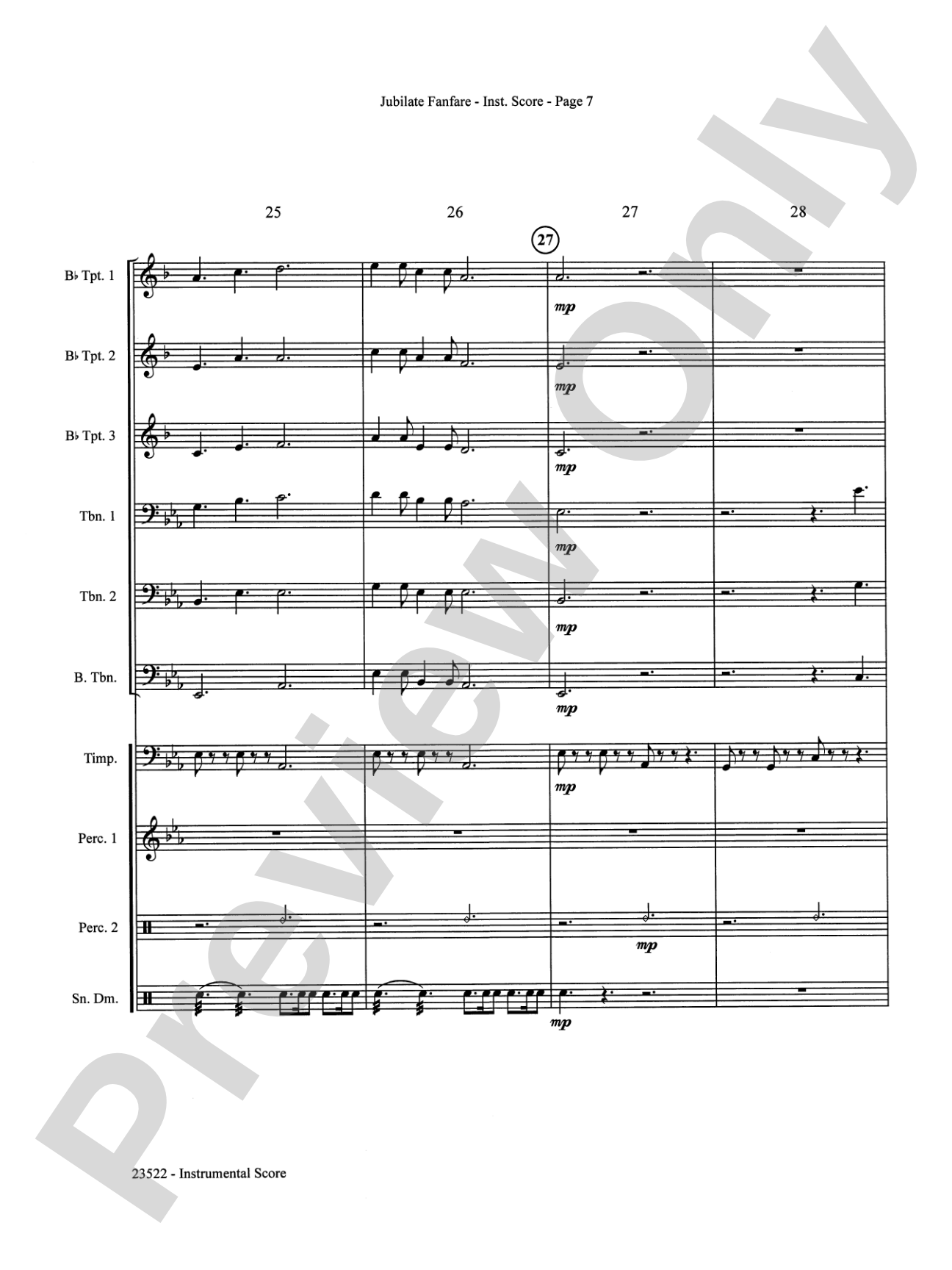 Jubilate Fanfare: Choral Octavo InstruPax