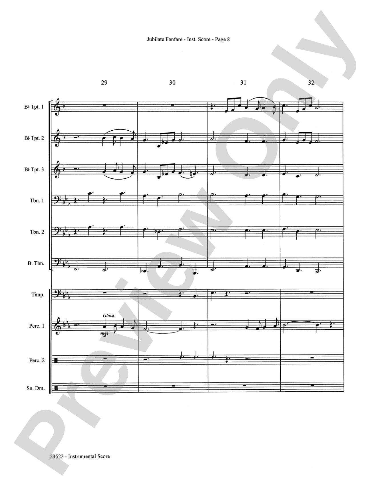 Jubilate Fanfare: Choral Octavo InstruPax