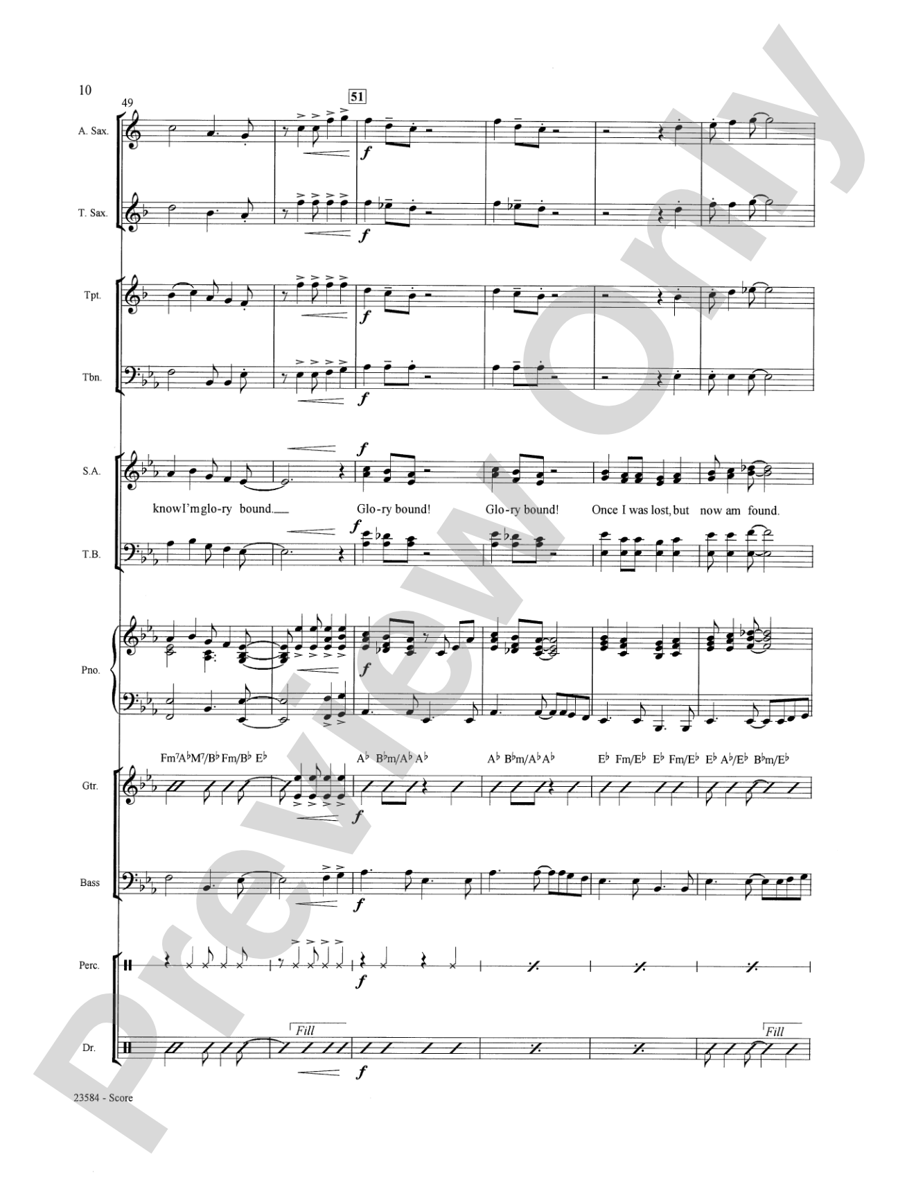 Glory Bound!: Choral SoundPax