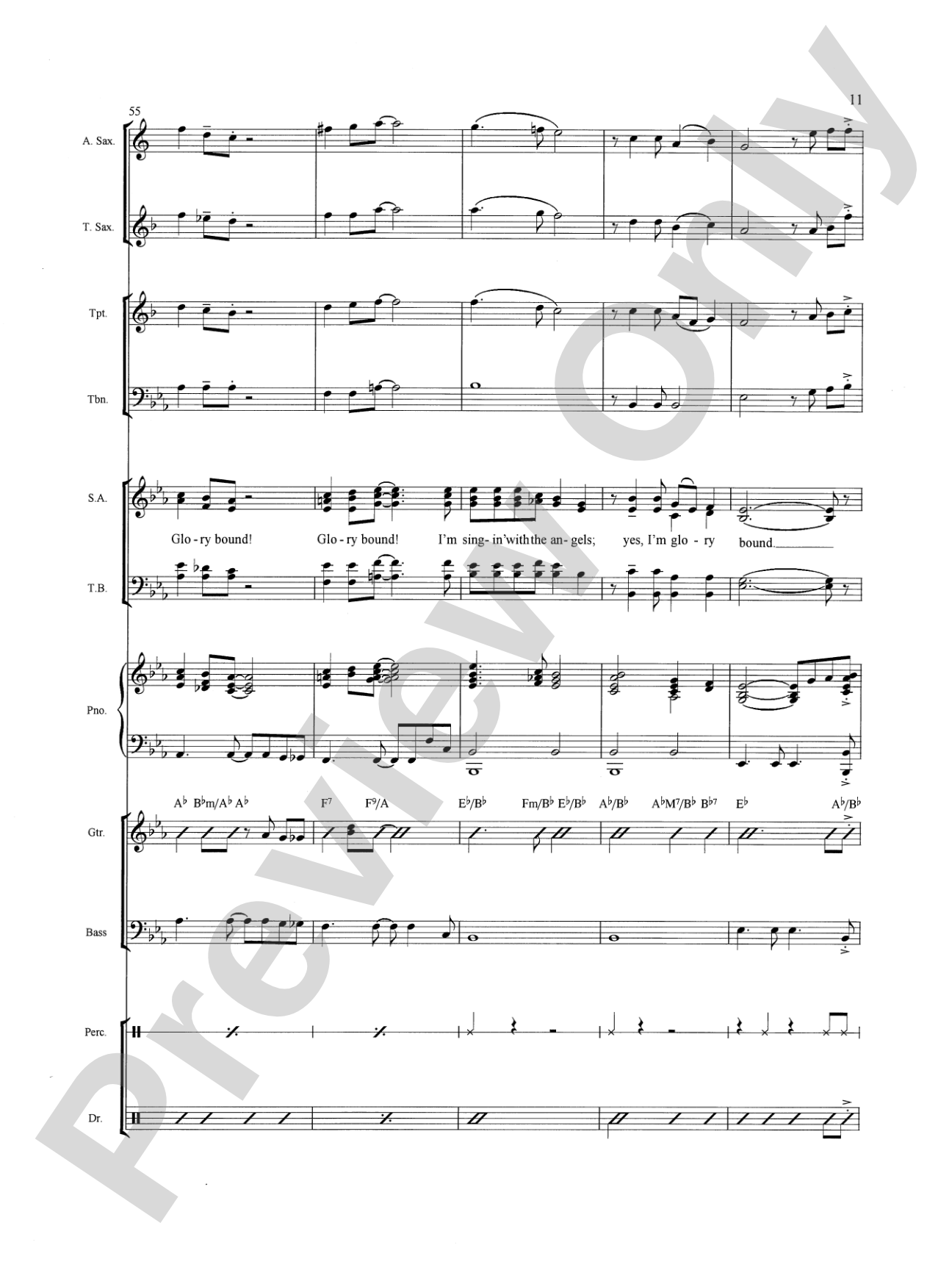 Glory Bound!: Choral SoundPax