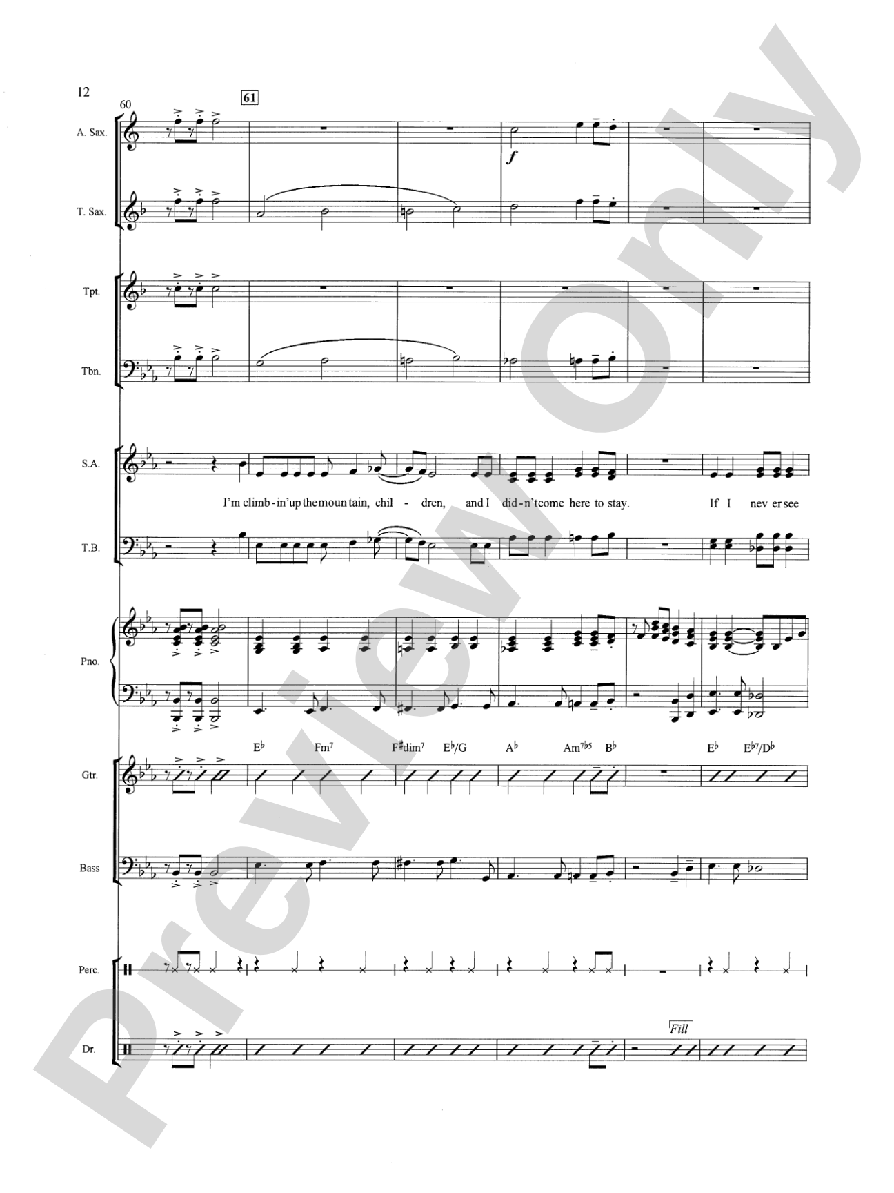 Glory Bound!: Choral SoundPax