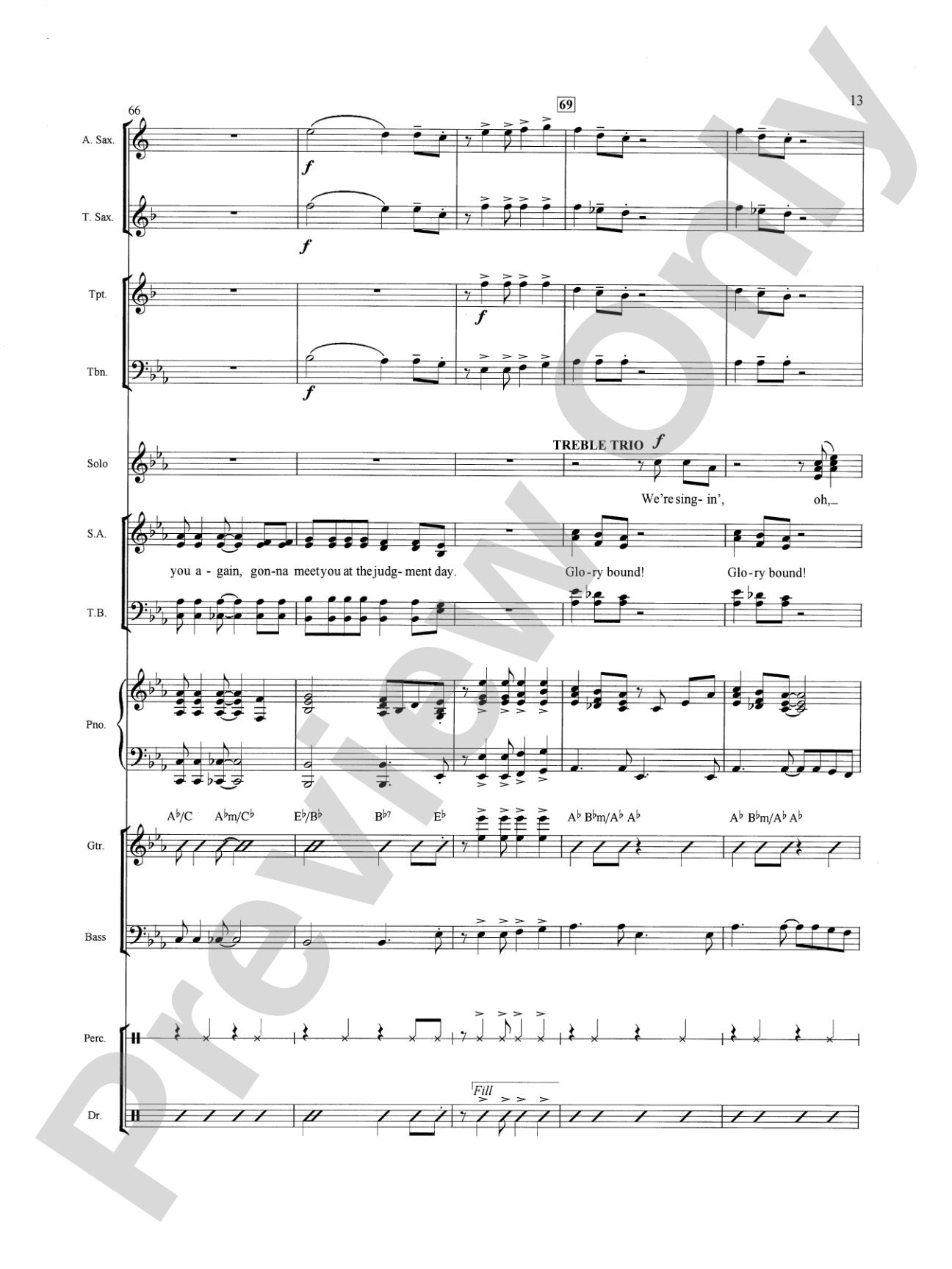 Glory Bound!: Choral SoundPax