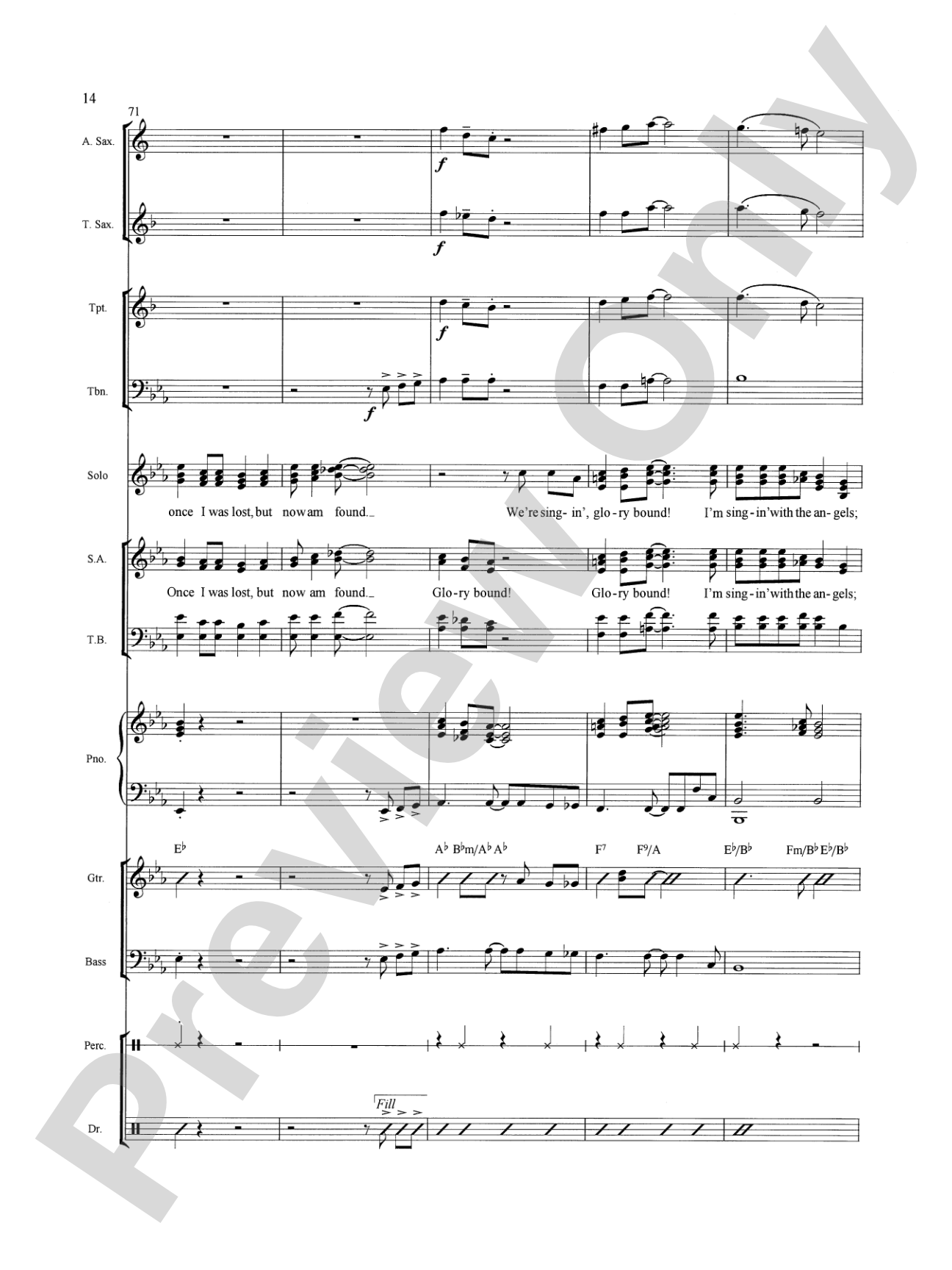 Glory Bound!: Choral SoundPax
