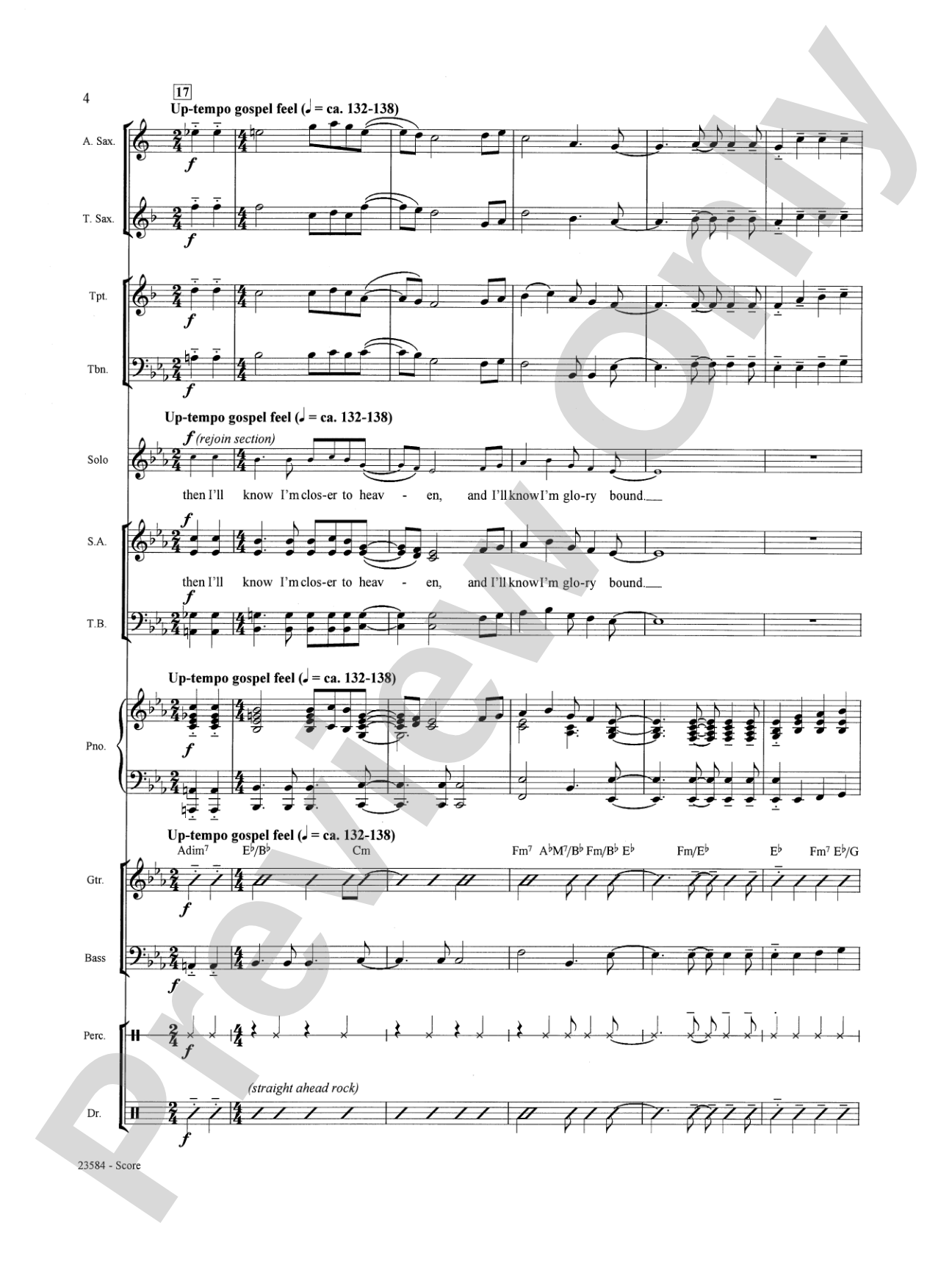 Glory Bound!: Choral SoundPax