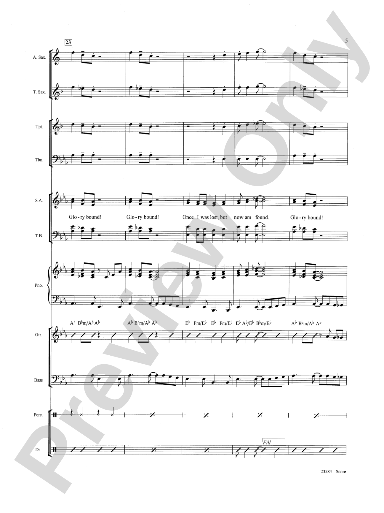 Glory Bound!: Choral SoundPax