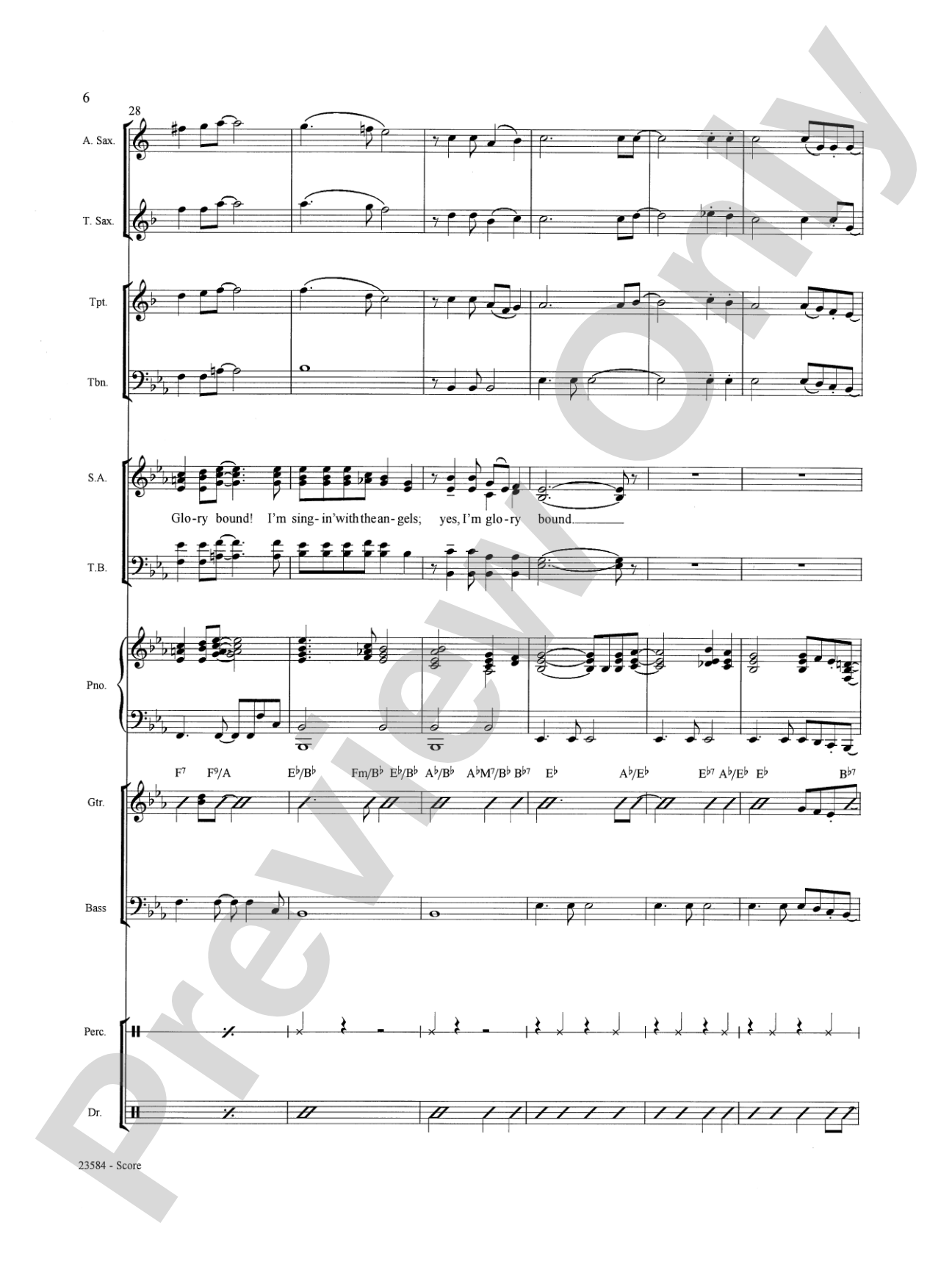 Glory Bound!: Choral SoundPax