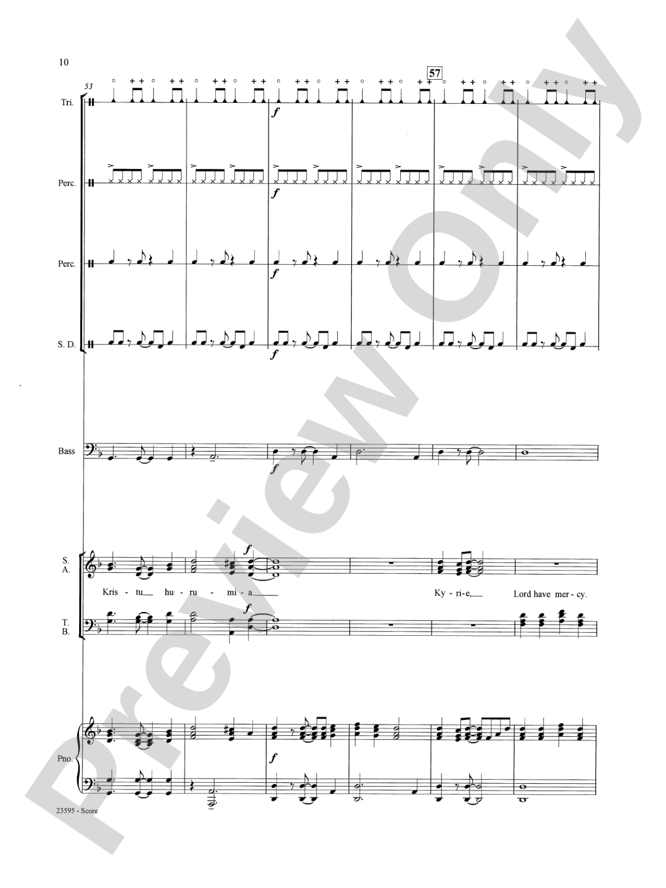 Afrika Kyrie na Sanctus: Choral SoundPax
