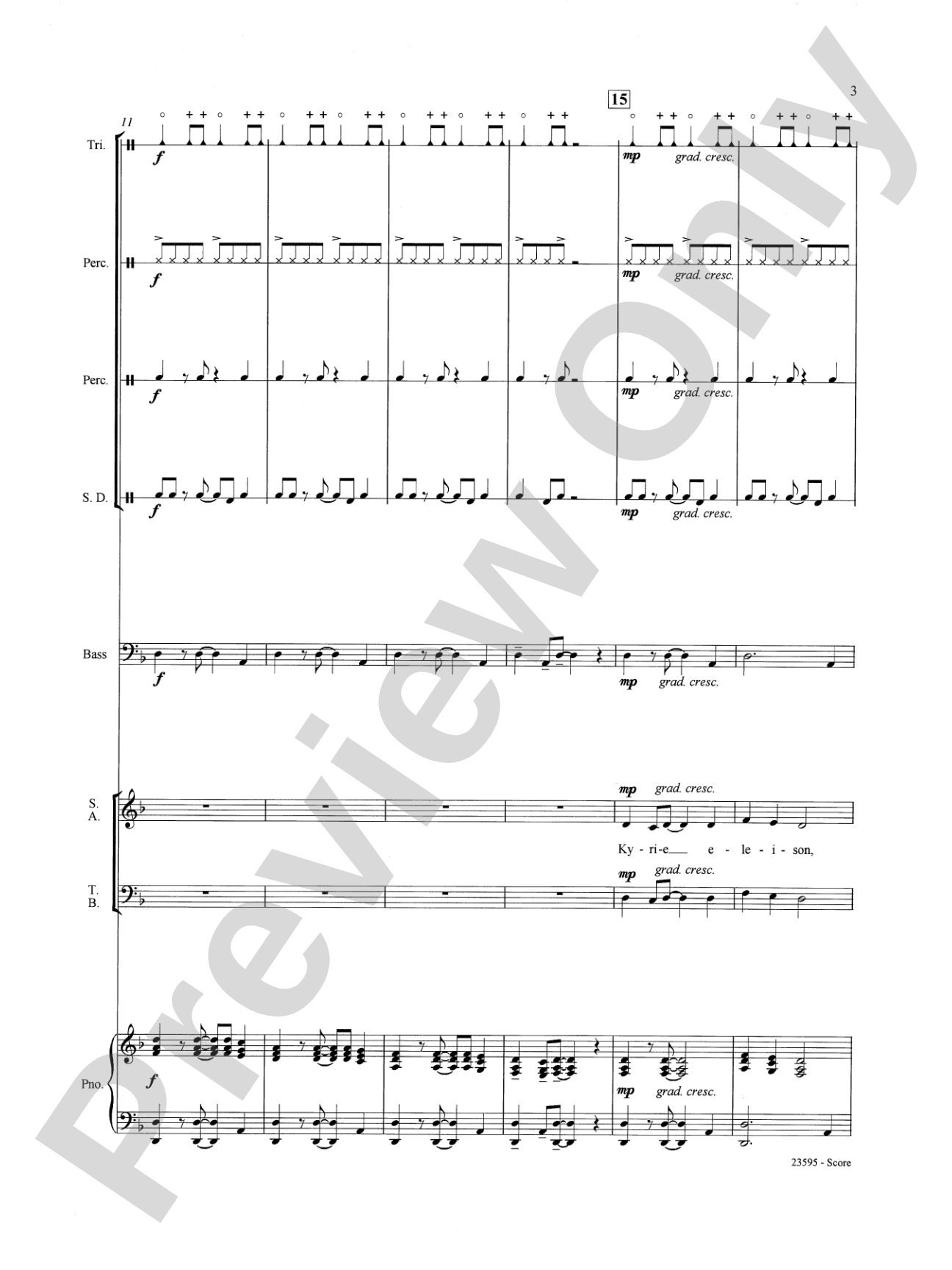 Afrika Kyrie na Sanctus: Choral SoundPax