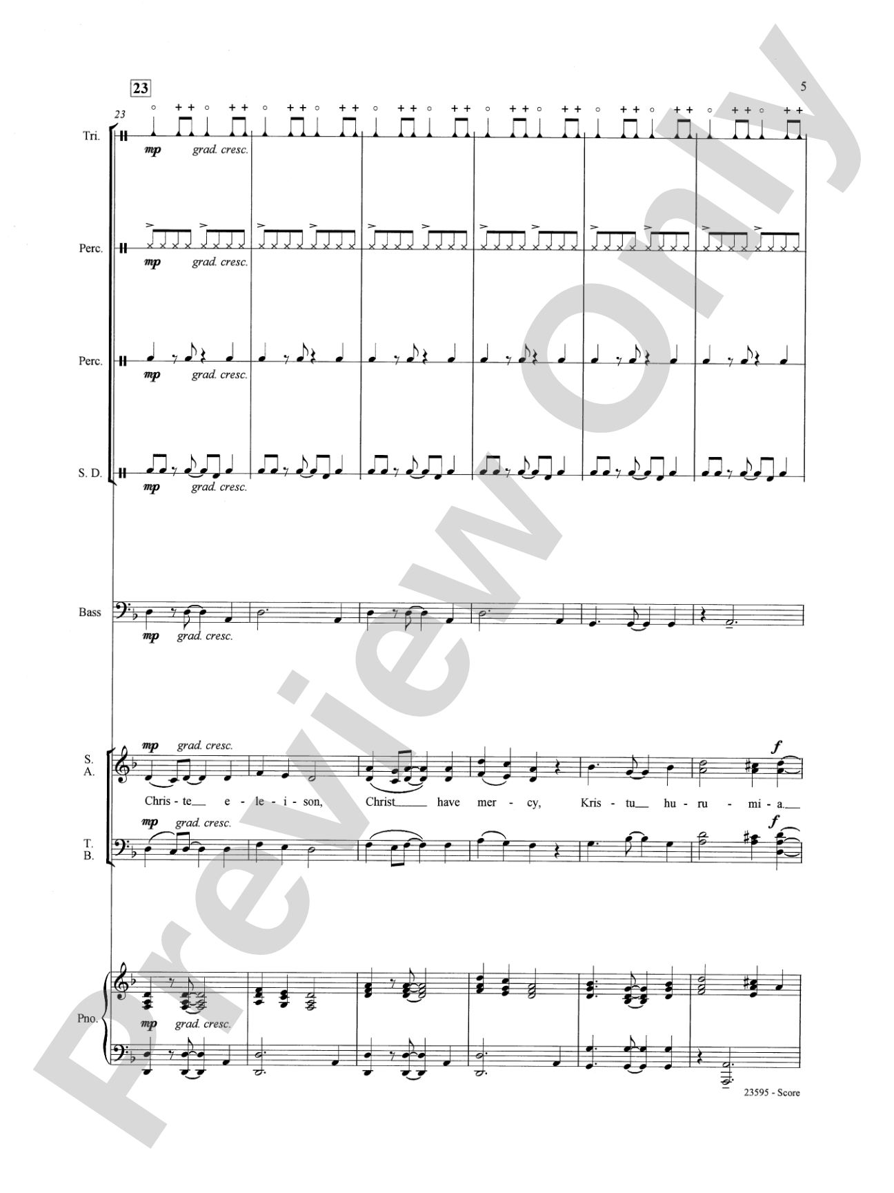 Afrika Kyrie na Sanctus: Choral SoundPax
