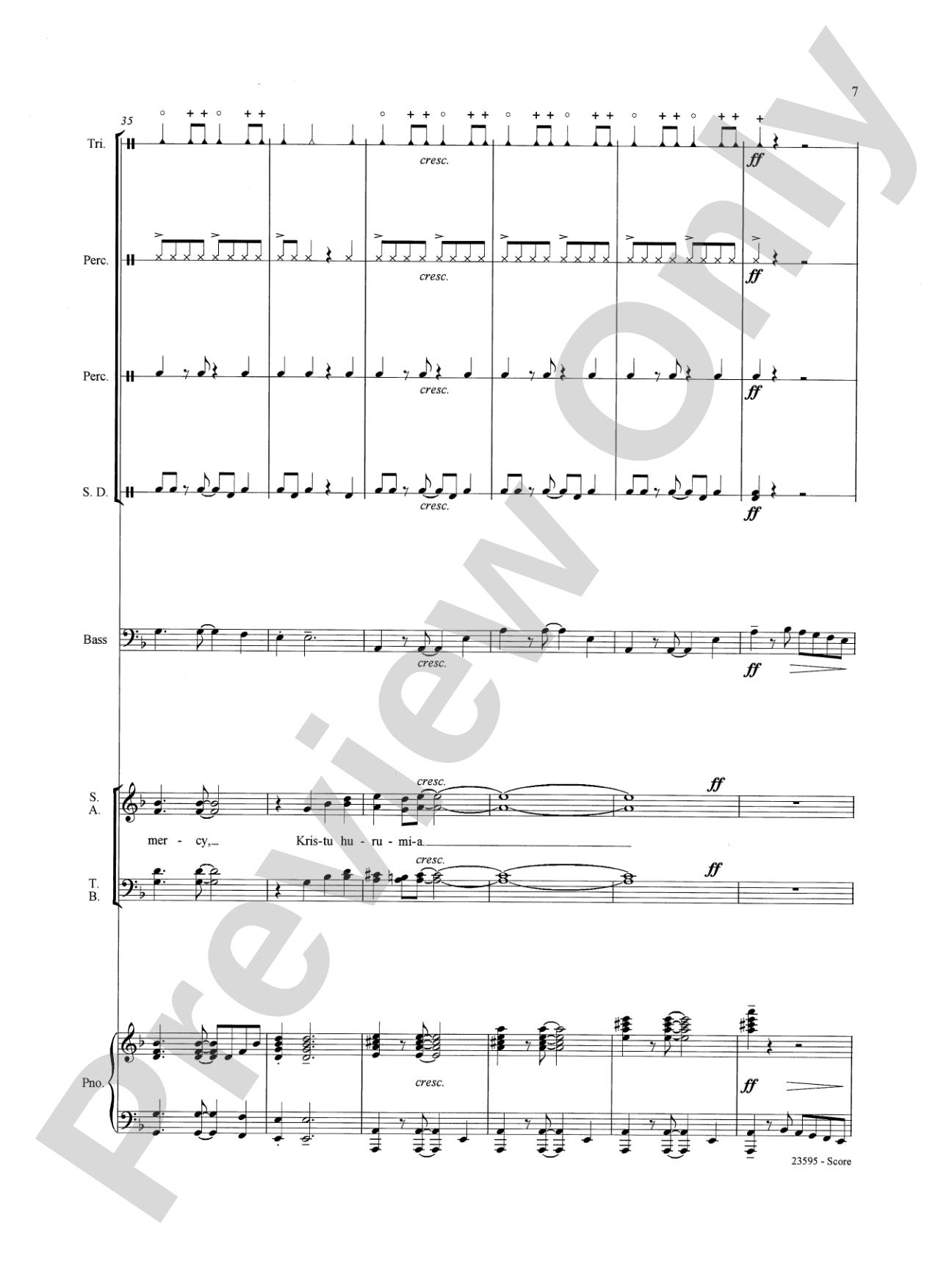Afrika Kyrie na Sanctus: Choral SoundPax