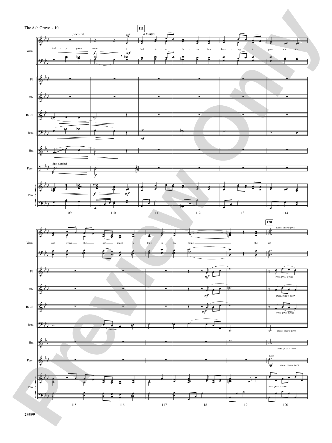 The Ash Grove: Choral SoundPax