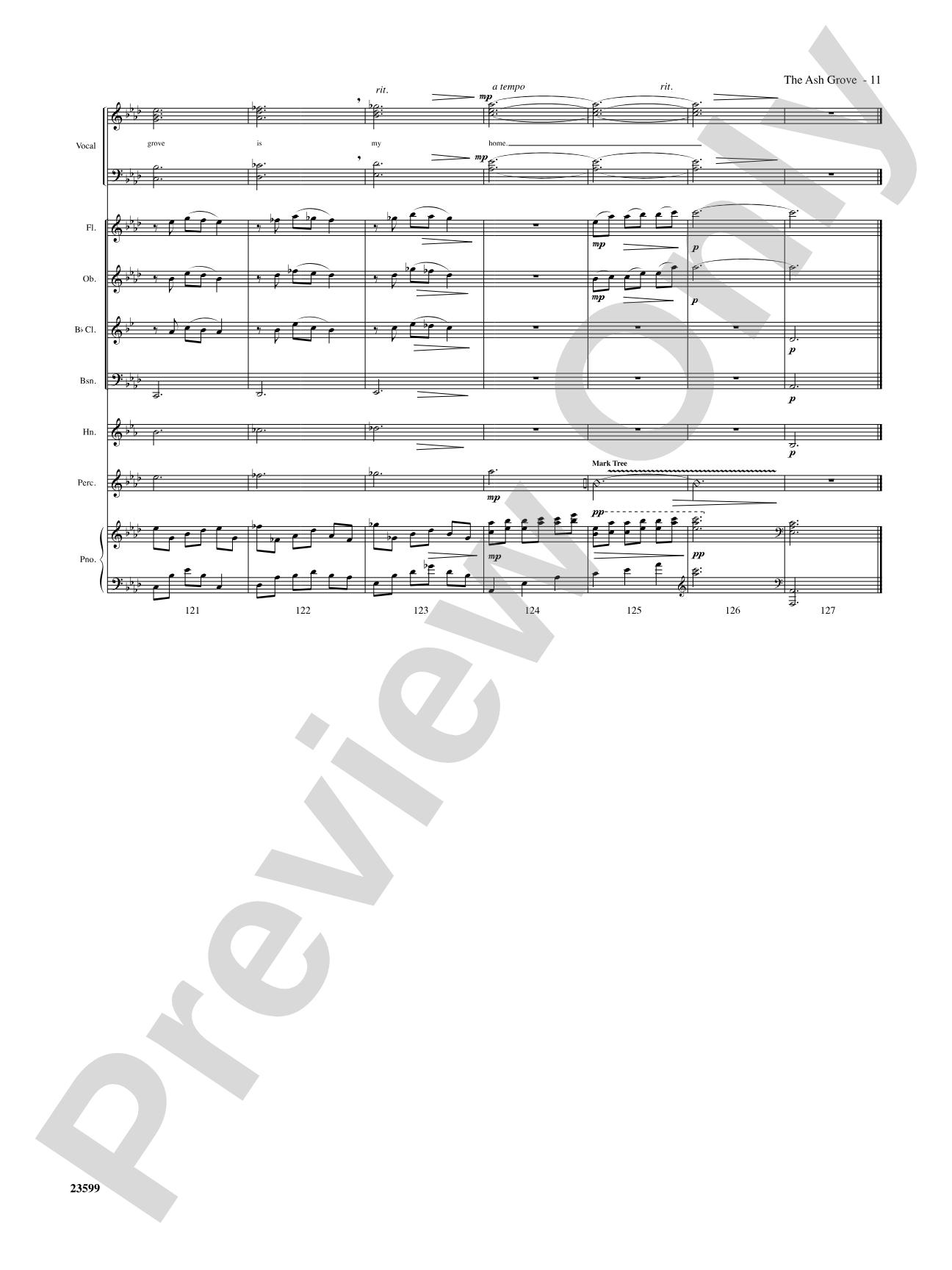 The Ash Grove: Choral SoundPax