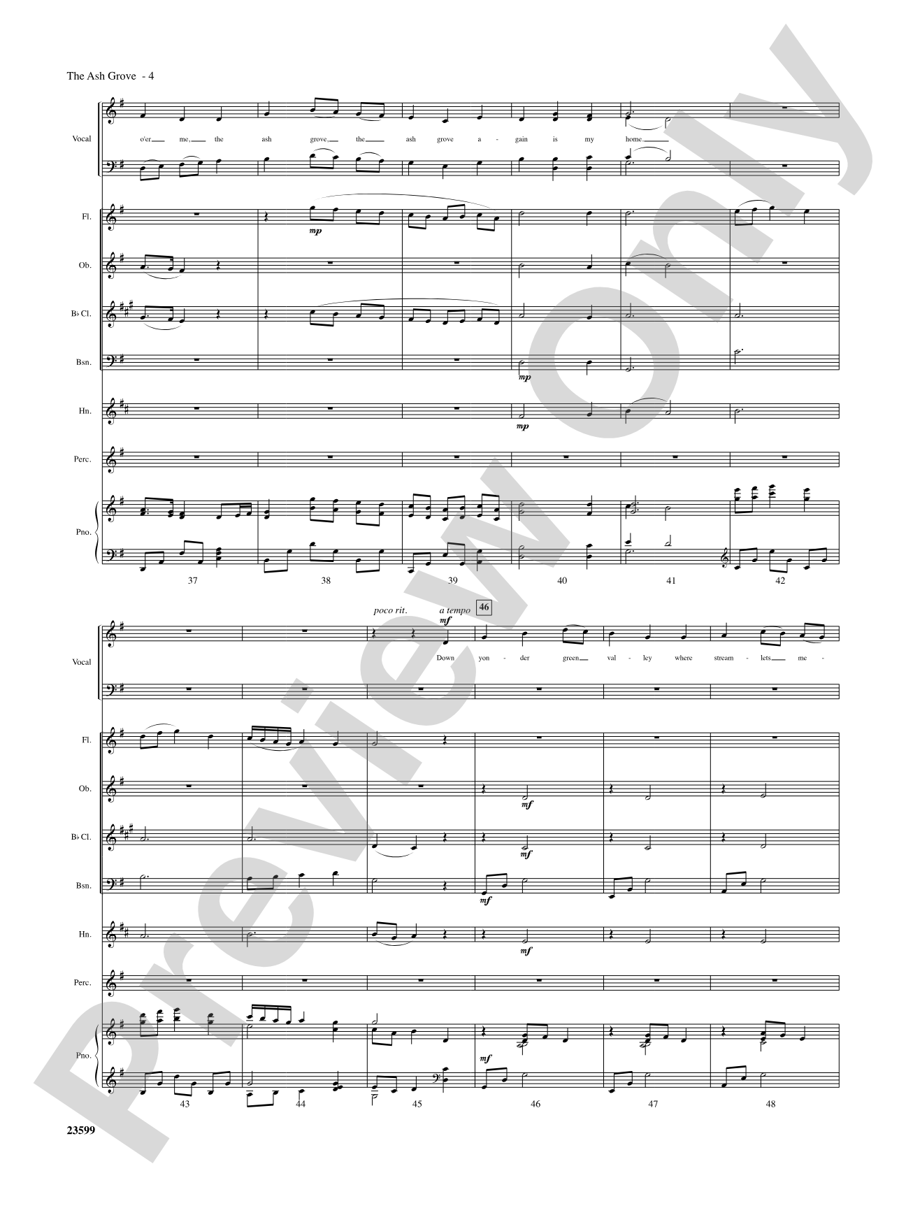 The Ash Grove: Choral SoundPax