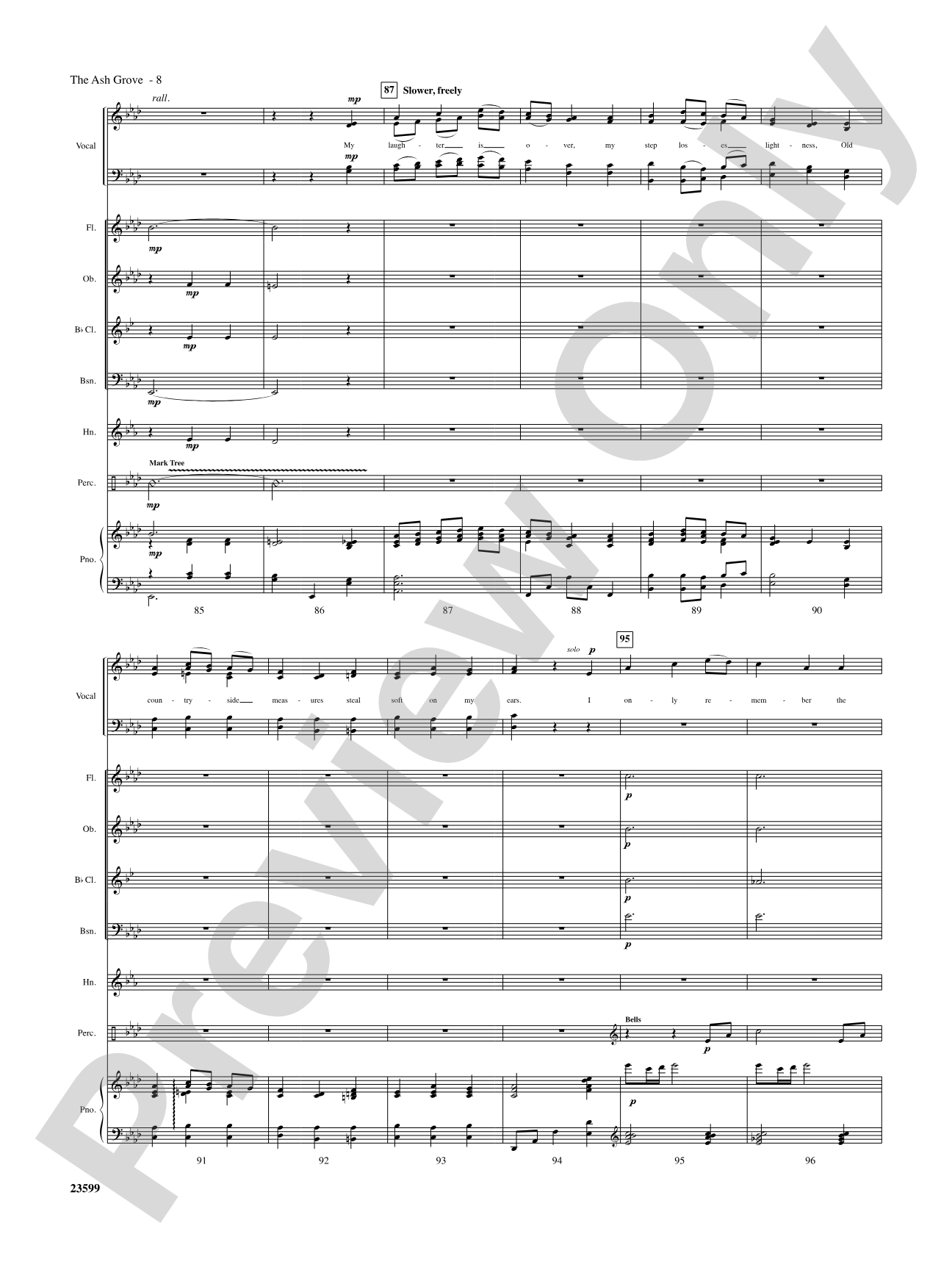 The Ash Grove: Choral SoundPax
