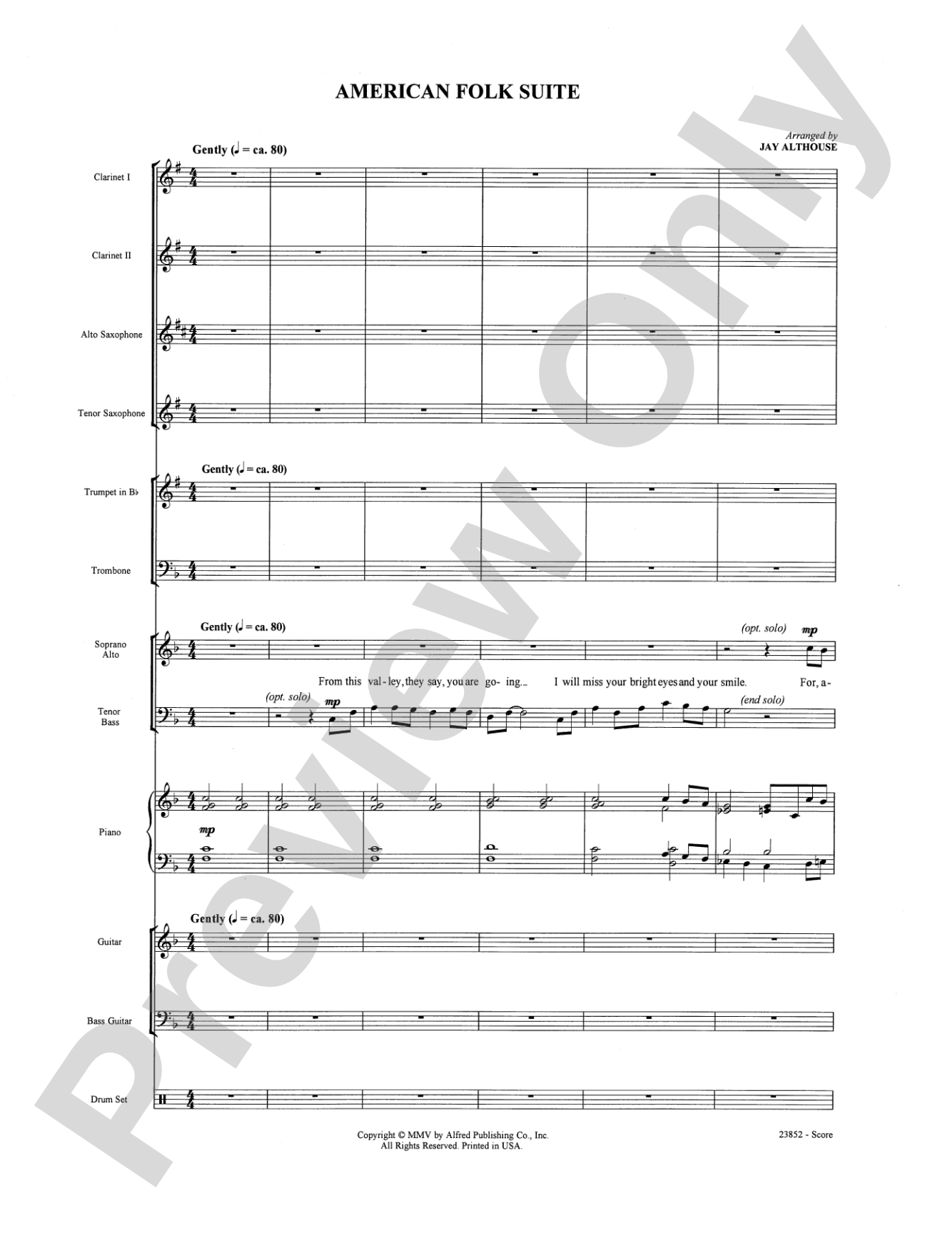 American Folk Suite: Choral SoundPax