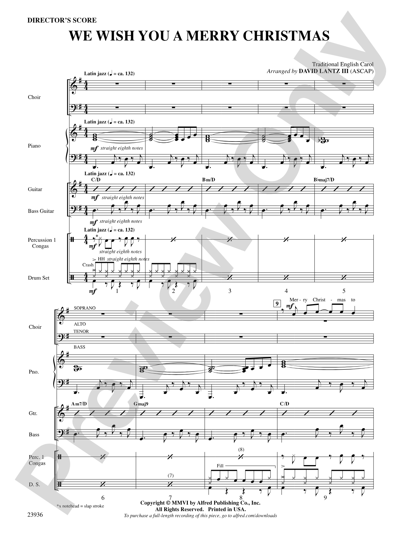 We Wish You A Merry Christmas: Choral SoundPax