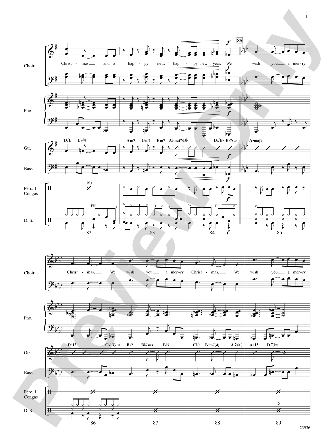 We Wish You A Merry Christmas: Choral SoundPax