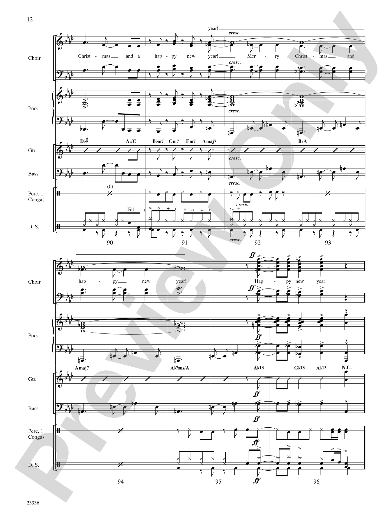 We Wish You A Merry Christmas: Choral SoundPax