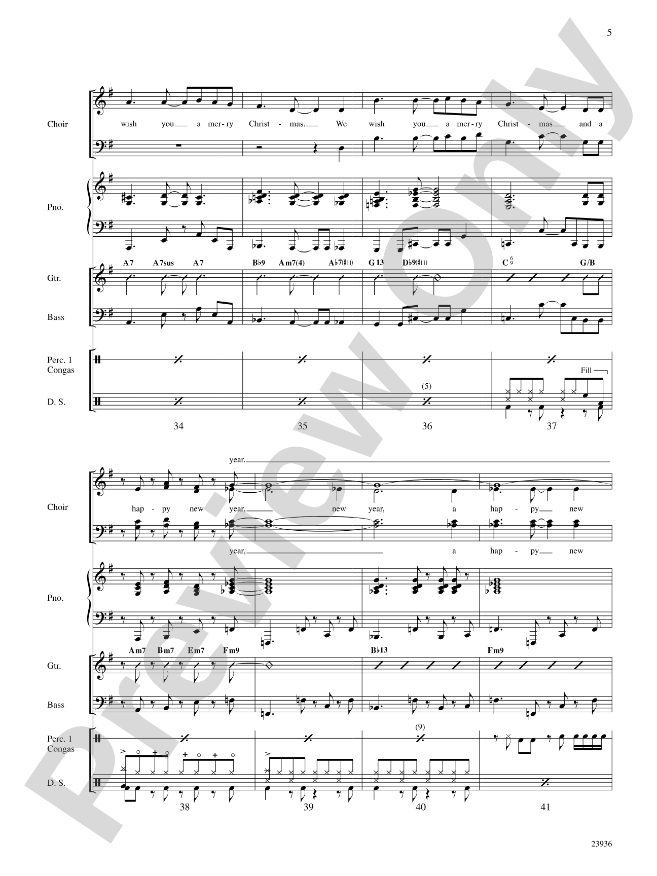 We Wish You A Merry Christmas: Choral SoundPax