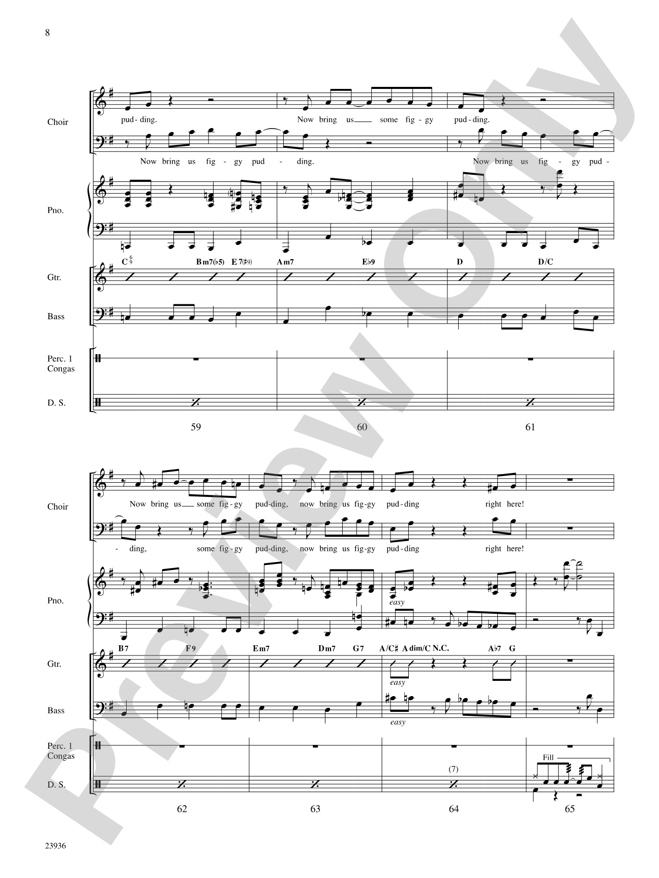 We Wish You A Merry Christmas: Choral SoundPax