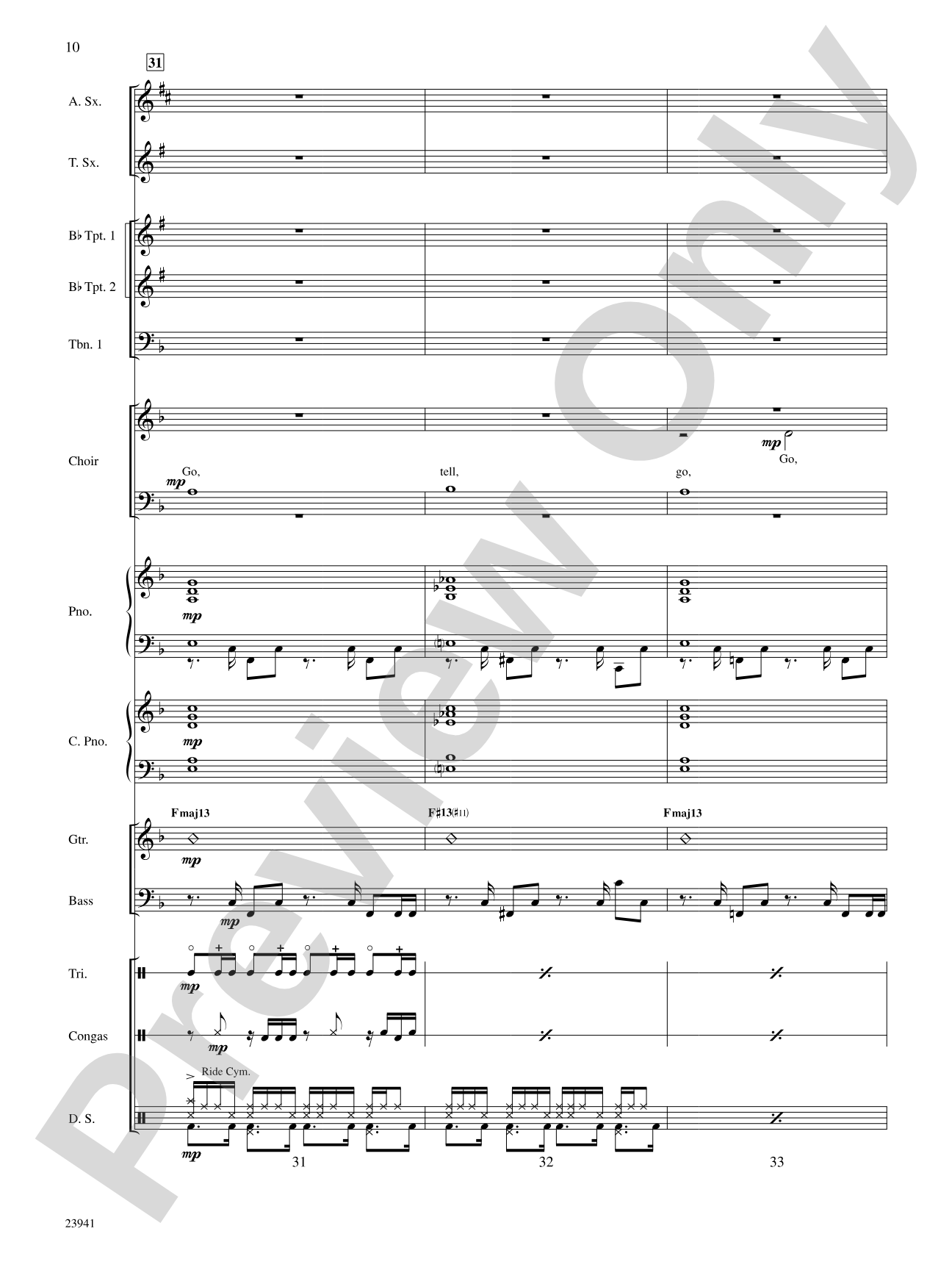 Go, Tell It on the Mountain: Choral SoundPax