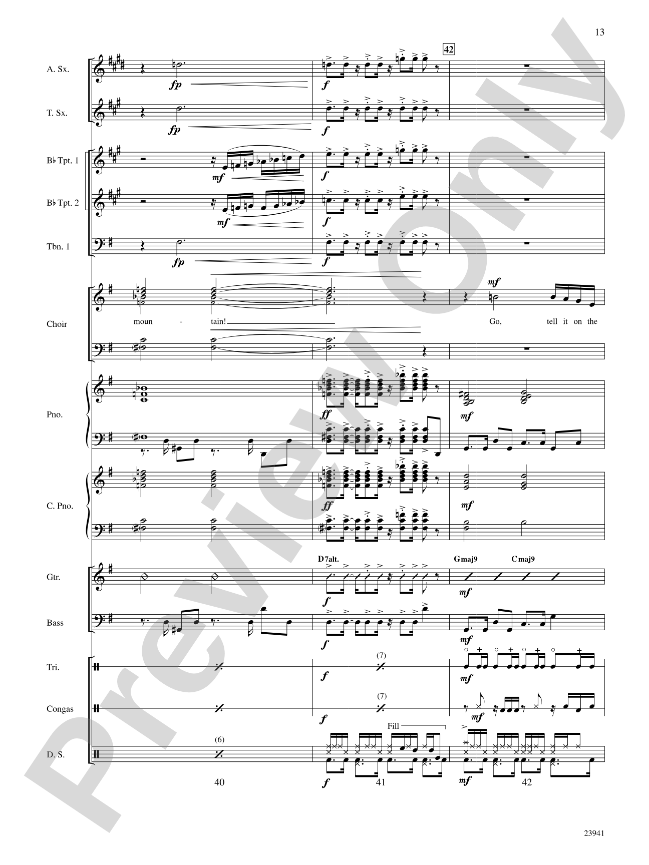 Go, Tell It on the Mountain: Choral SoundPax