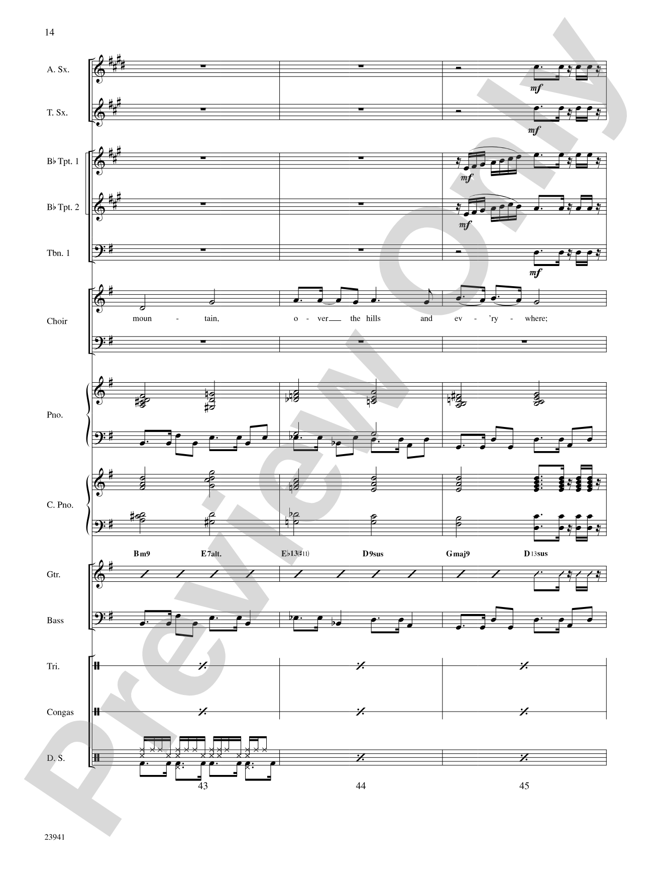 Go, Tell It on the Mountain: Choral SoundPax