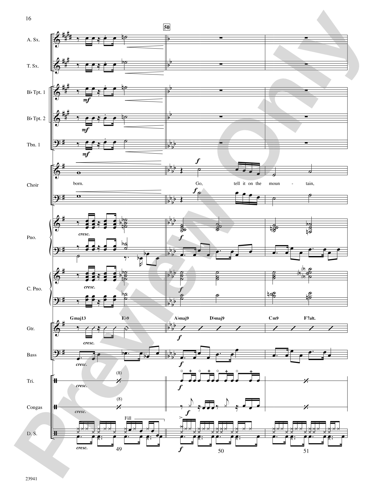 Go, Tell It on the Mountain: Choral SoundPax