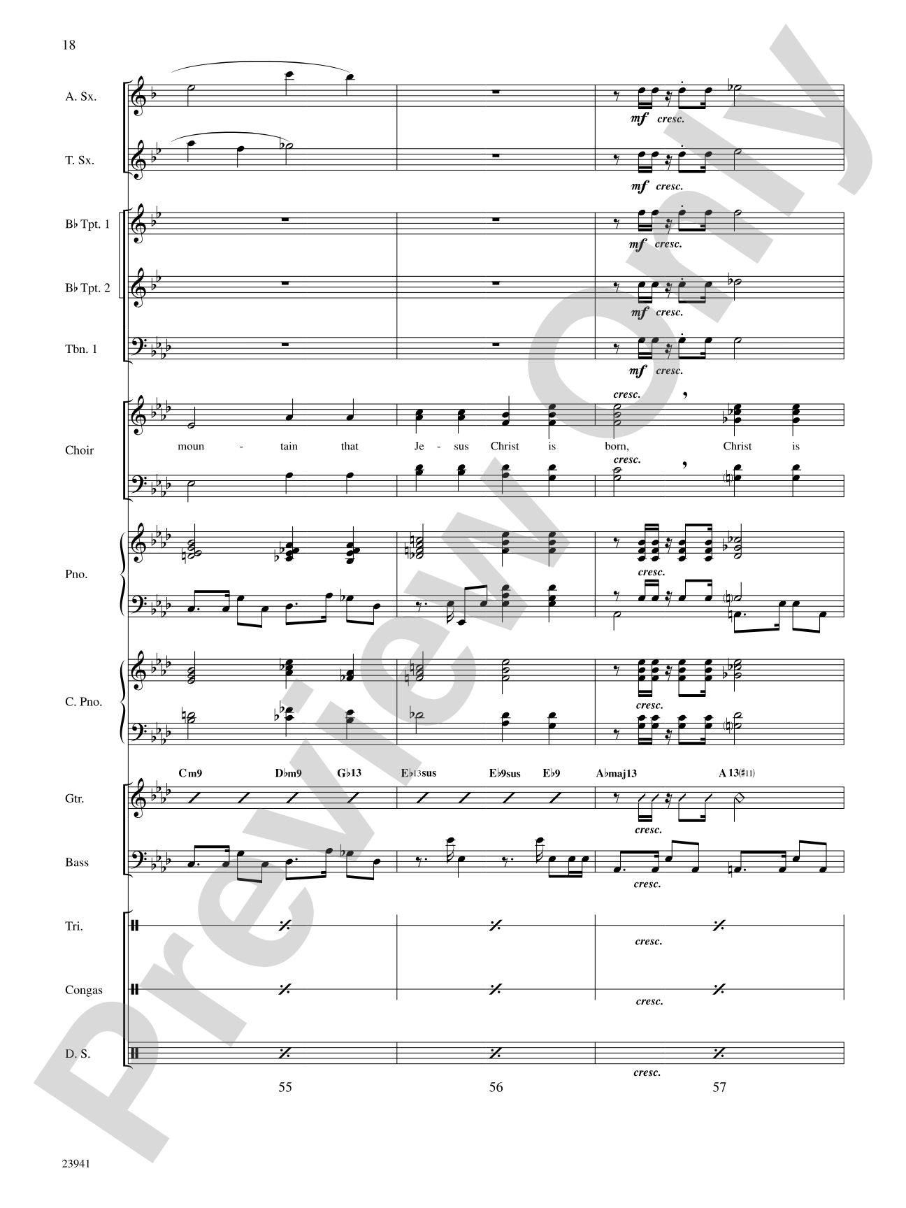 Go, Tell It on the Mountain: Choral SoundPax