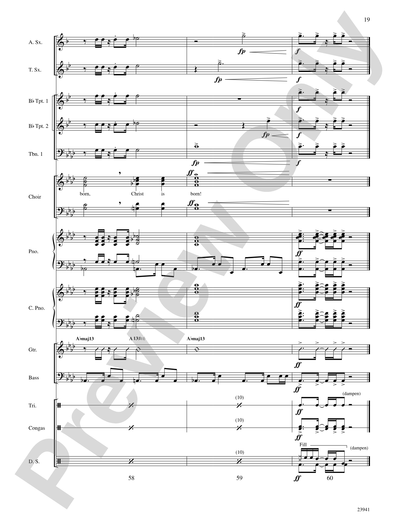 Go, Tell It on the Mountain: Choral SoundPax