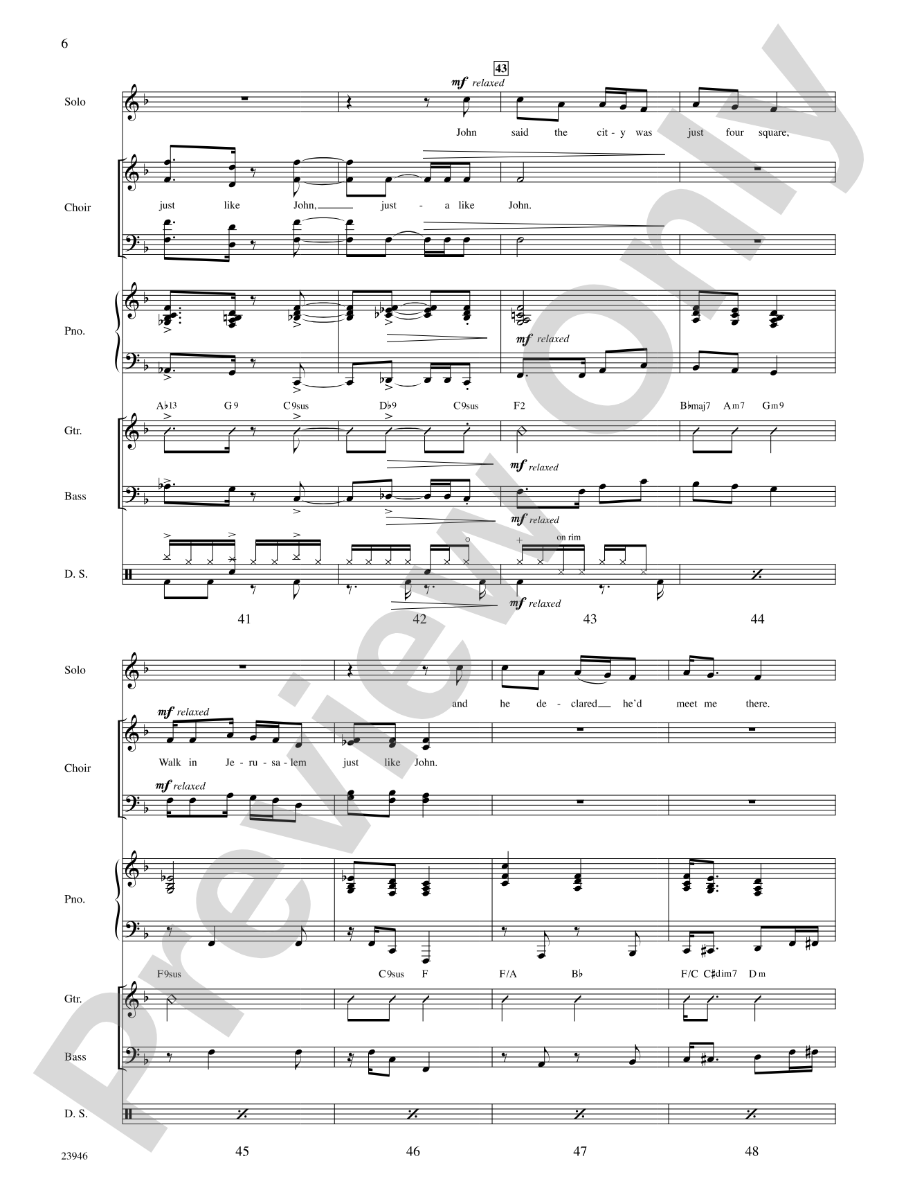 I Want to Be Ready: Choral SoundPax