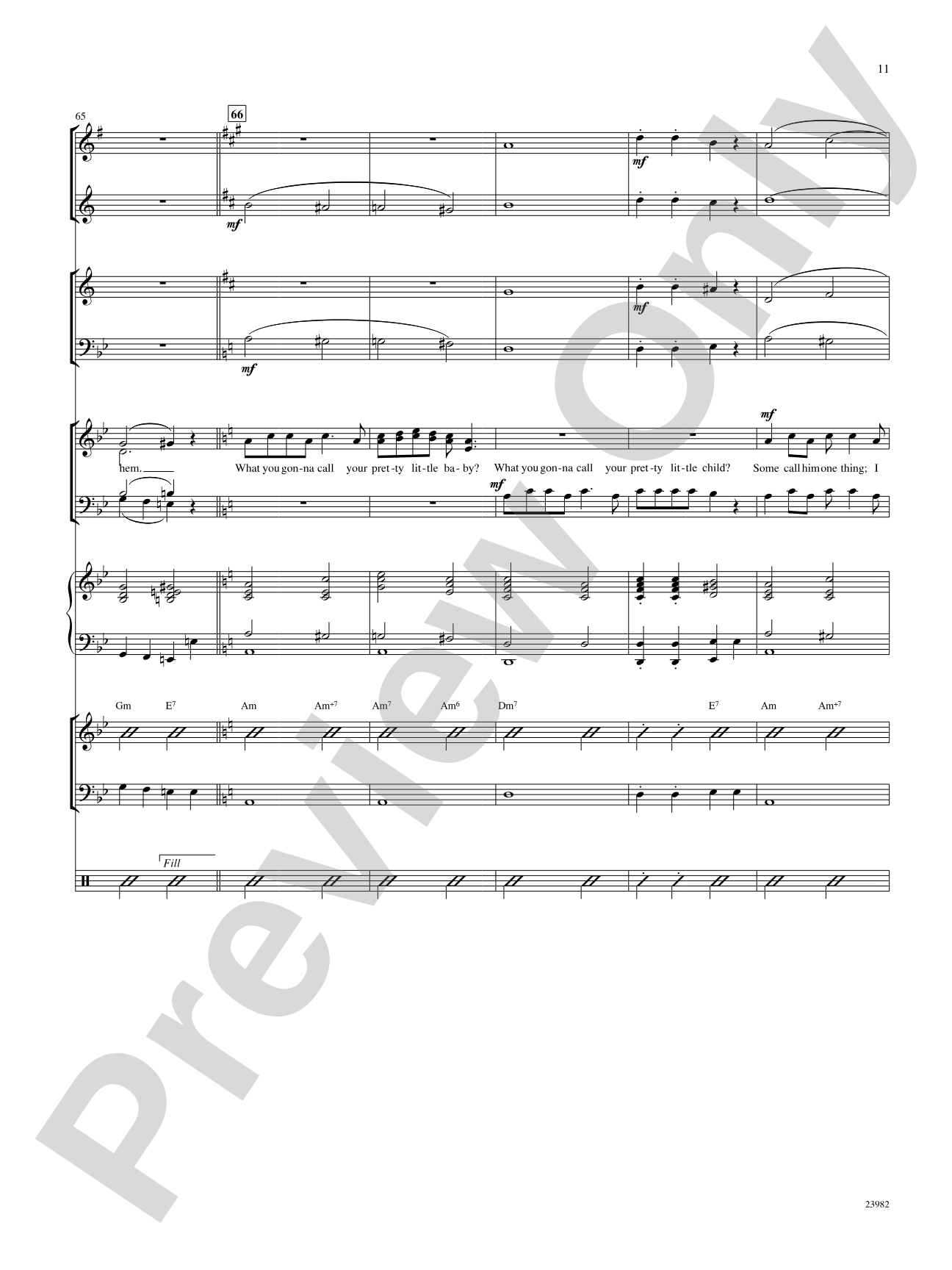 Born in Bethlehem (Four Christmas Spirituals): Choral SoundPax