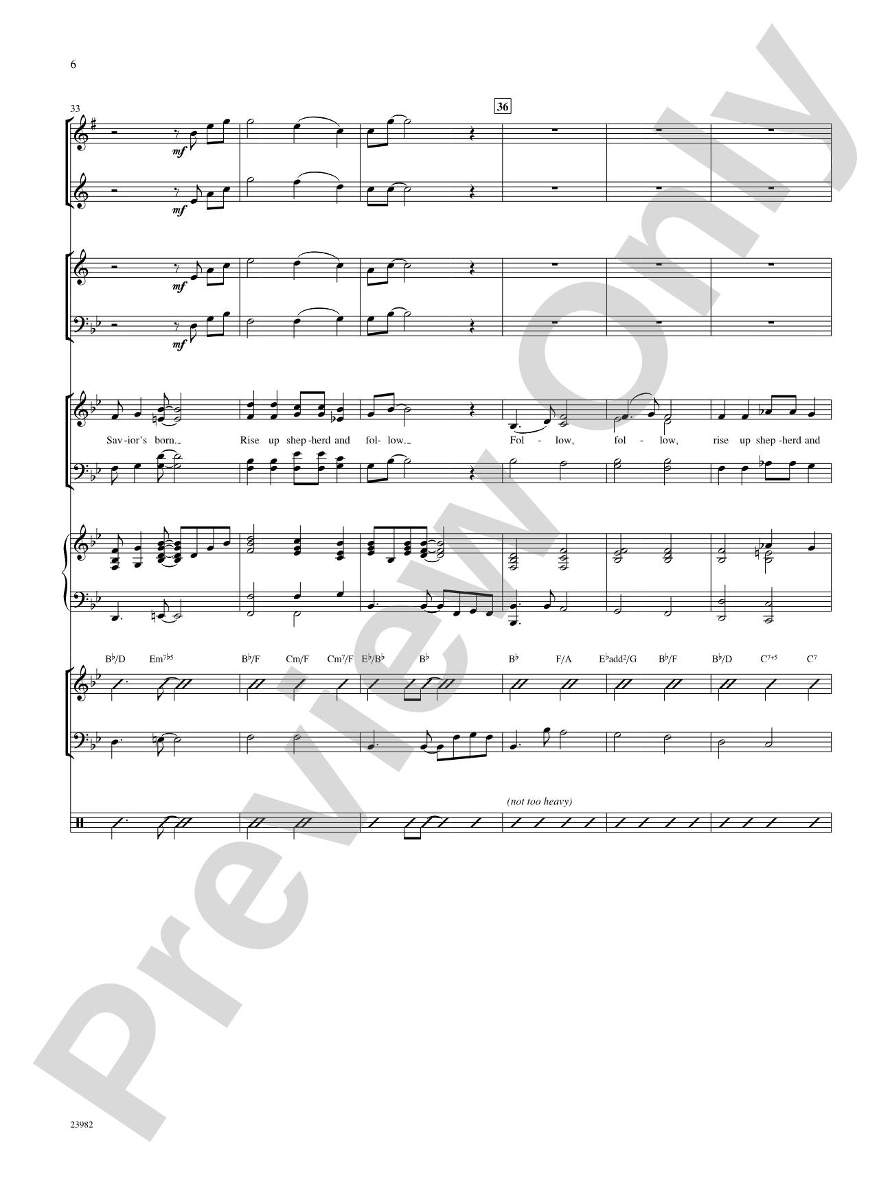 Born in Bethlehem (Four Christmas Spirituals): Choral SoundPax