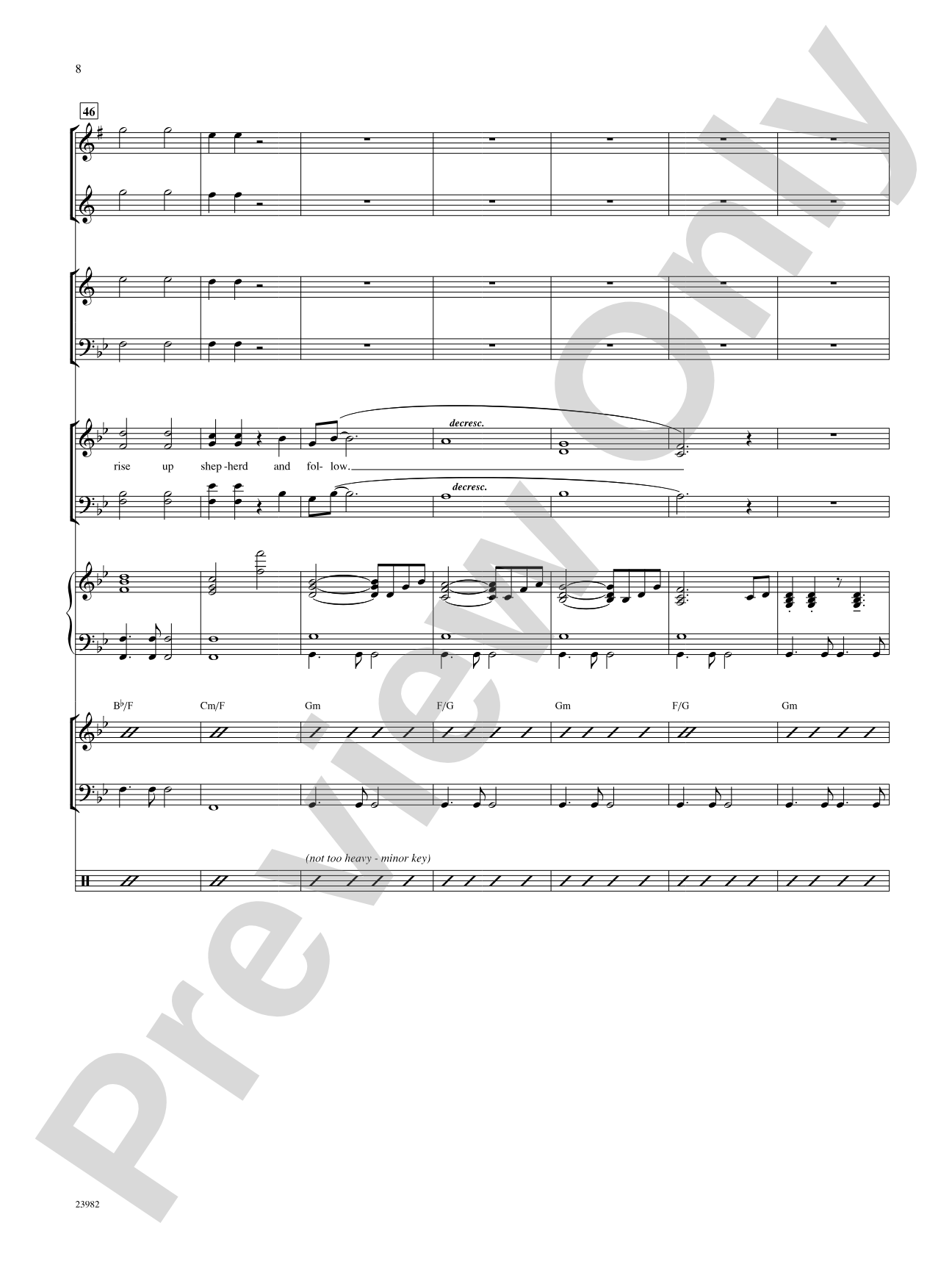 Born in Bethlehem (Four Christmas Spirituals): Choral SoundPax