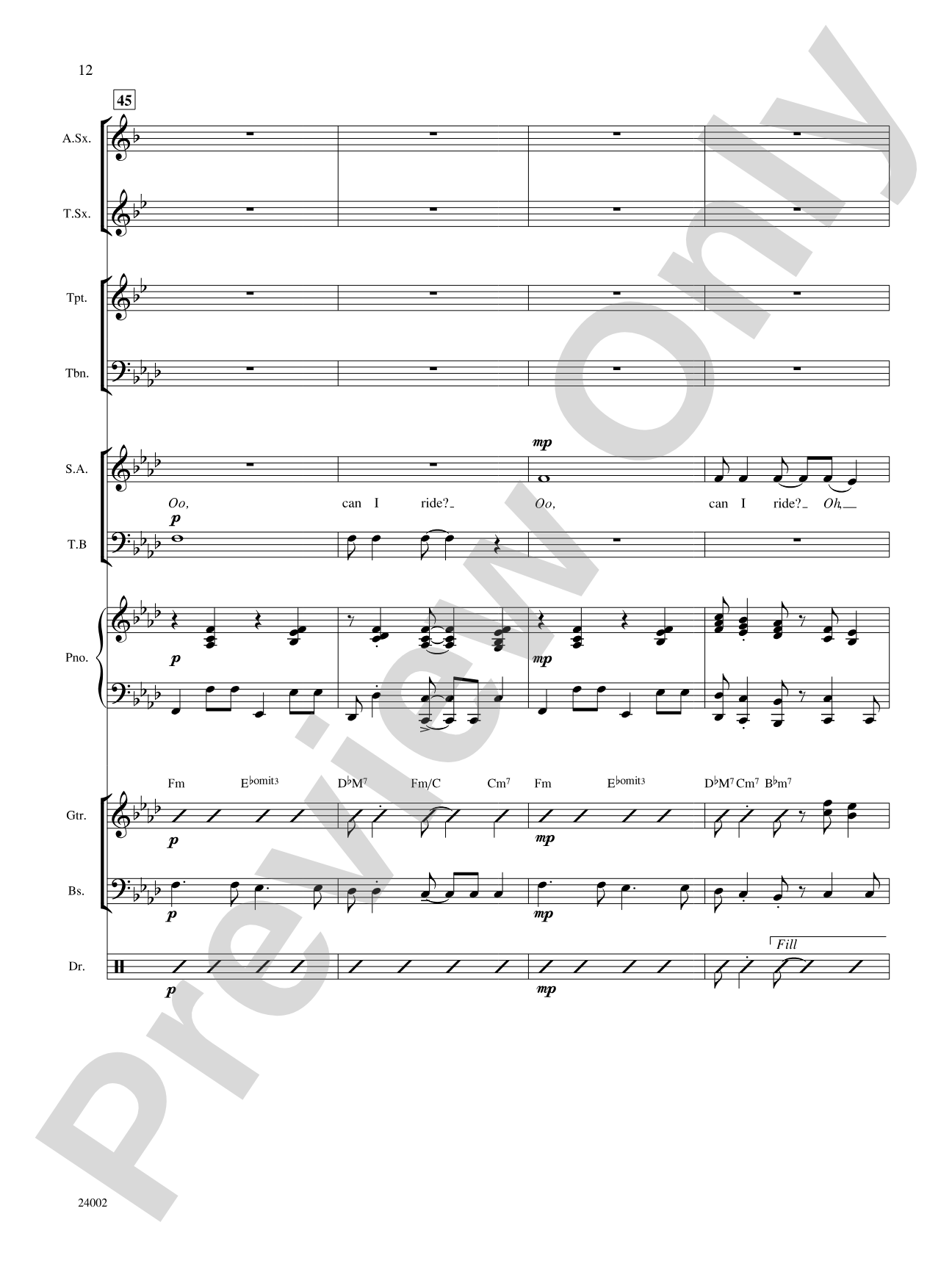 If I Have My Ticket: Choral SoundPax